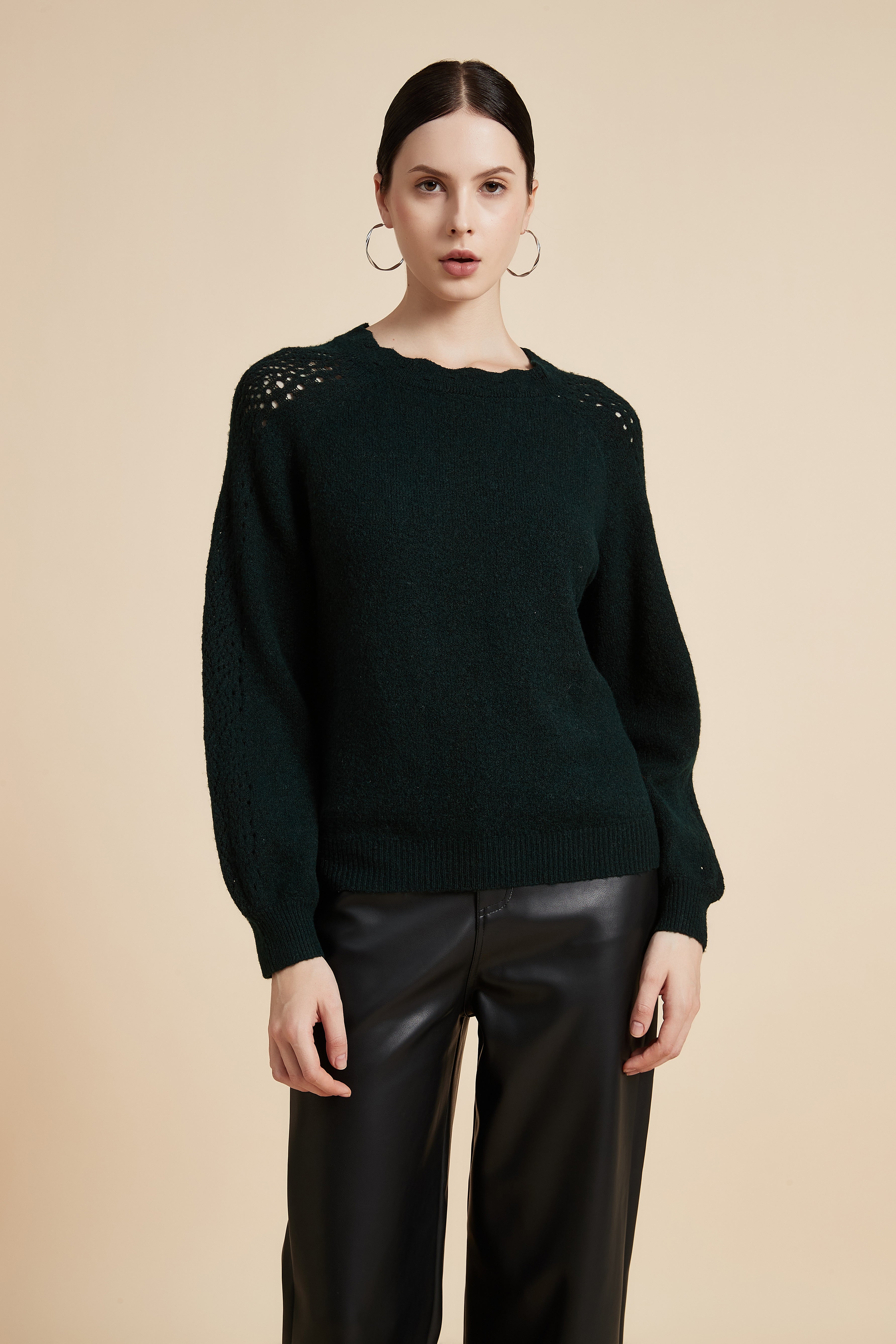 Solid Long-Sleeve Jacket