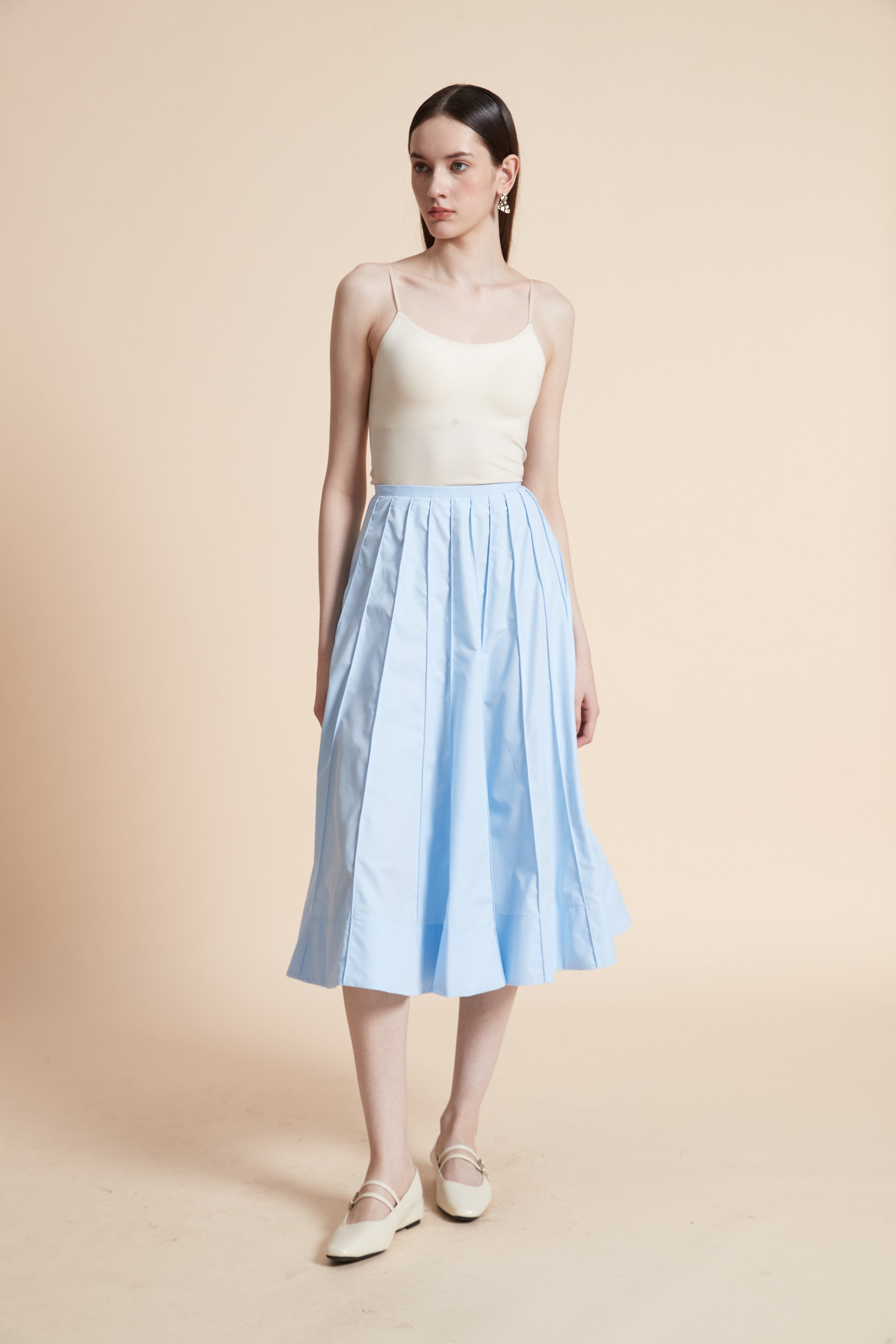 تنورة ميدي سادة