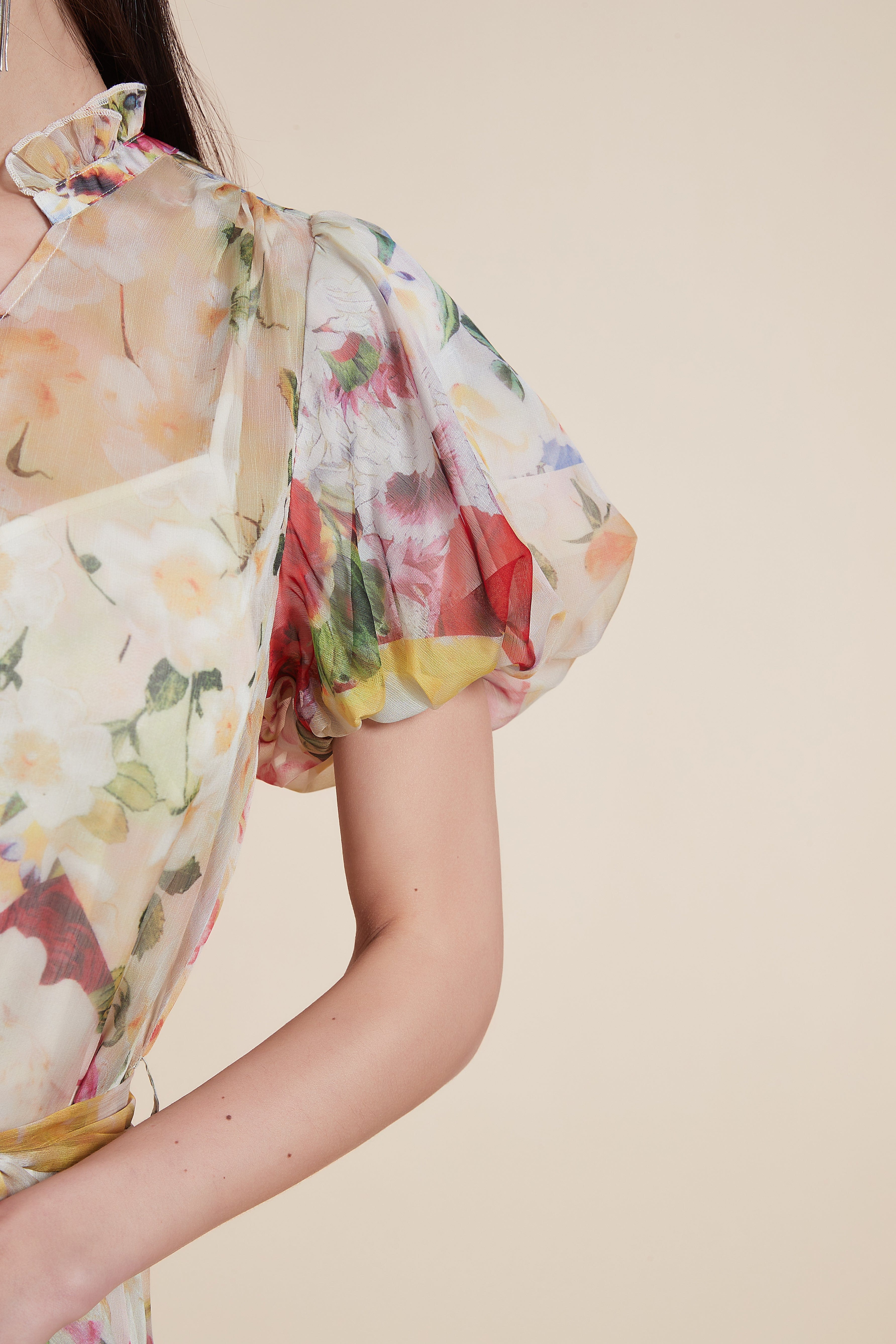 Sleeveless Wide-Leg Midi Dress