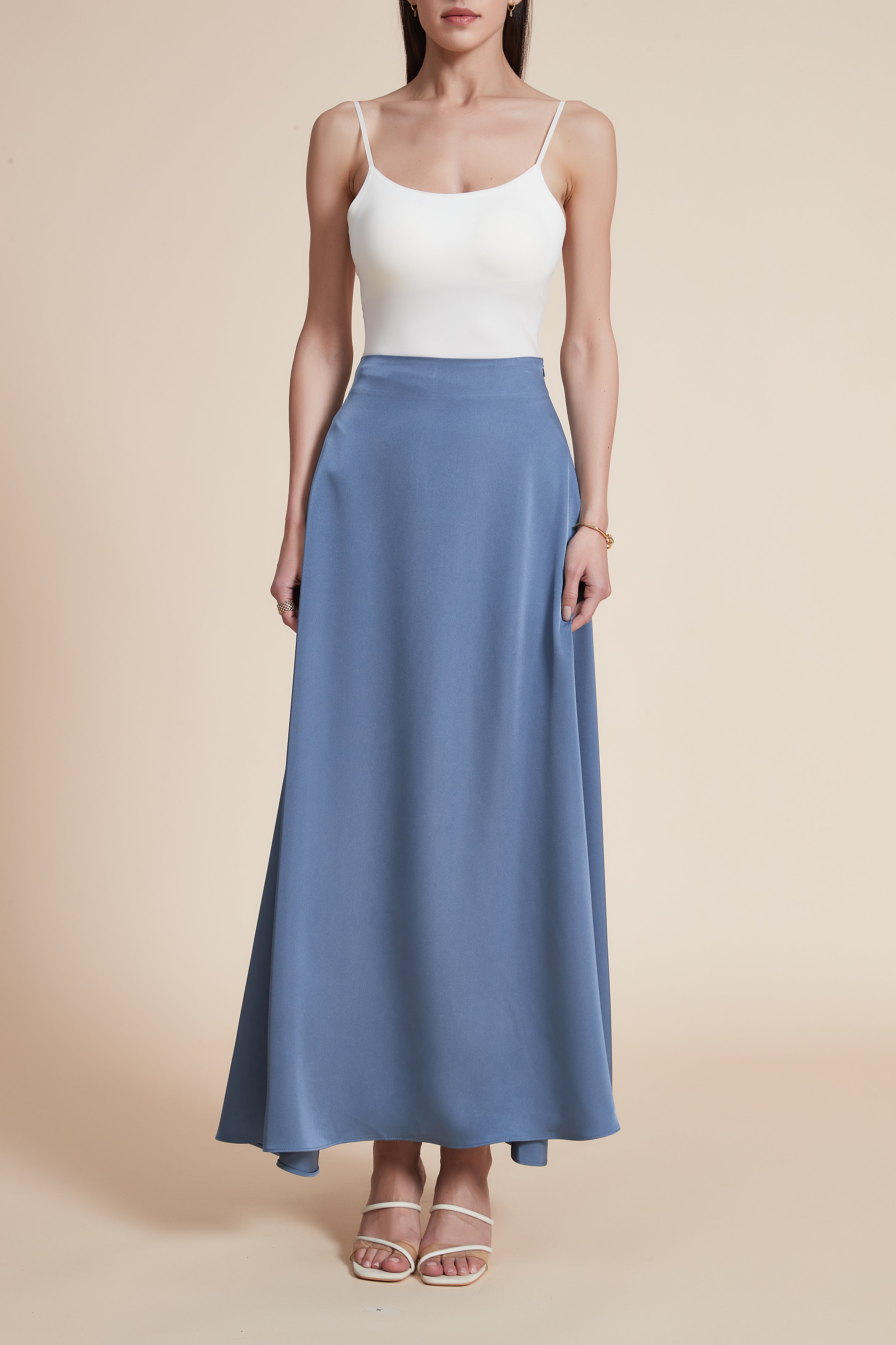 Plain Long Women's Skirt