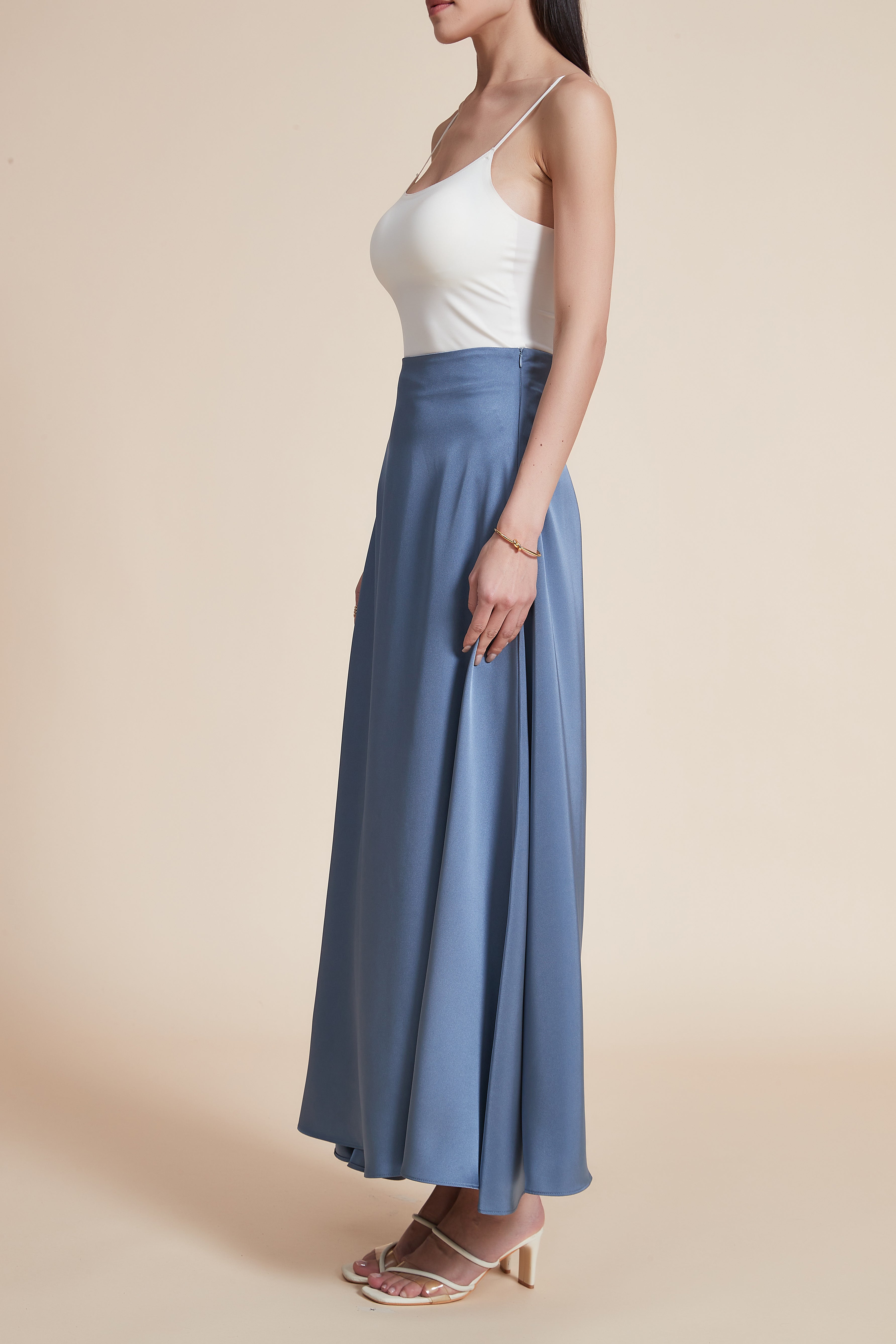 Plain Long Women's Skirt