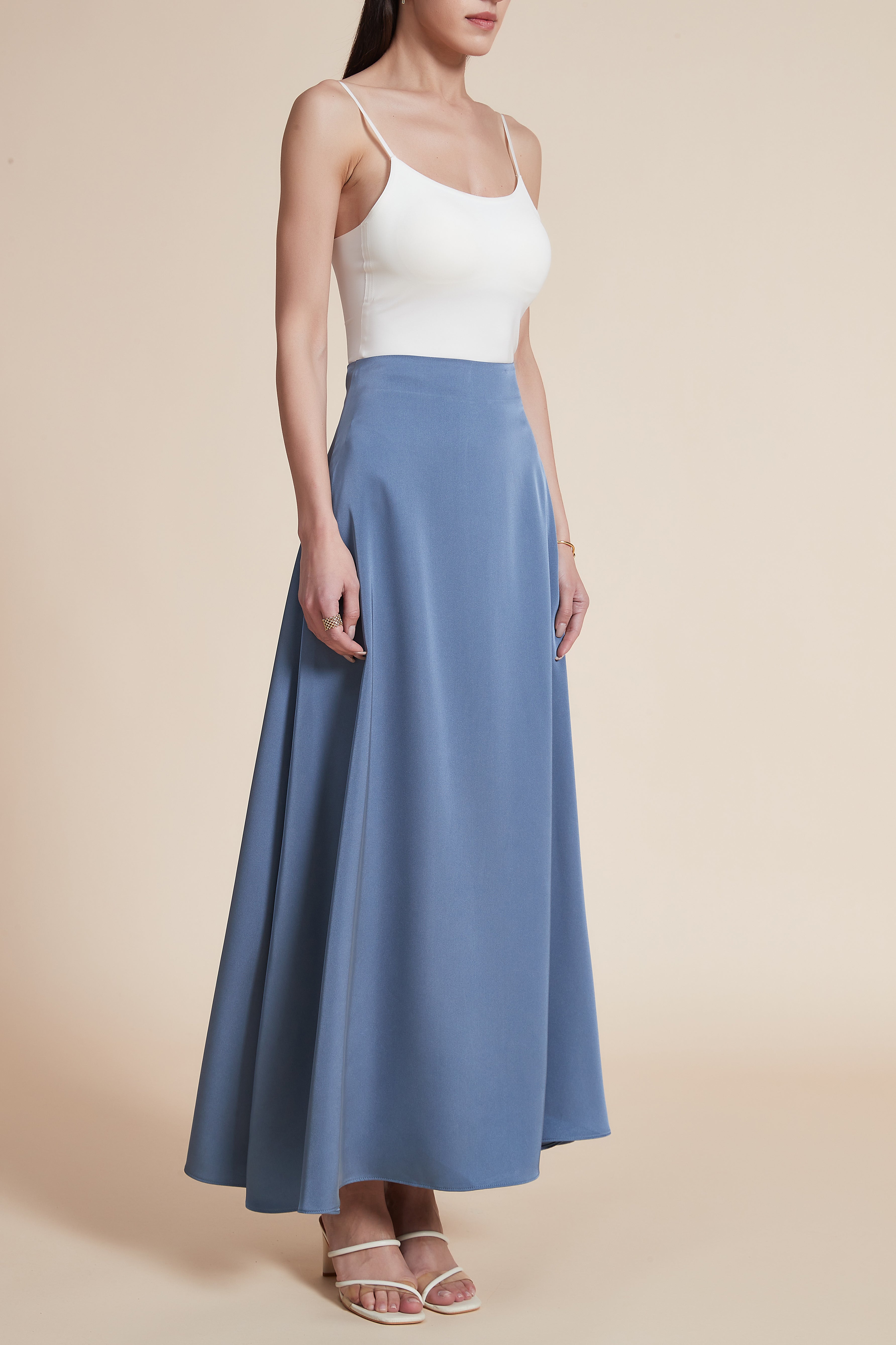 Plain Long Women's Skirt