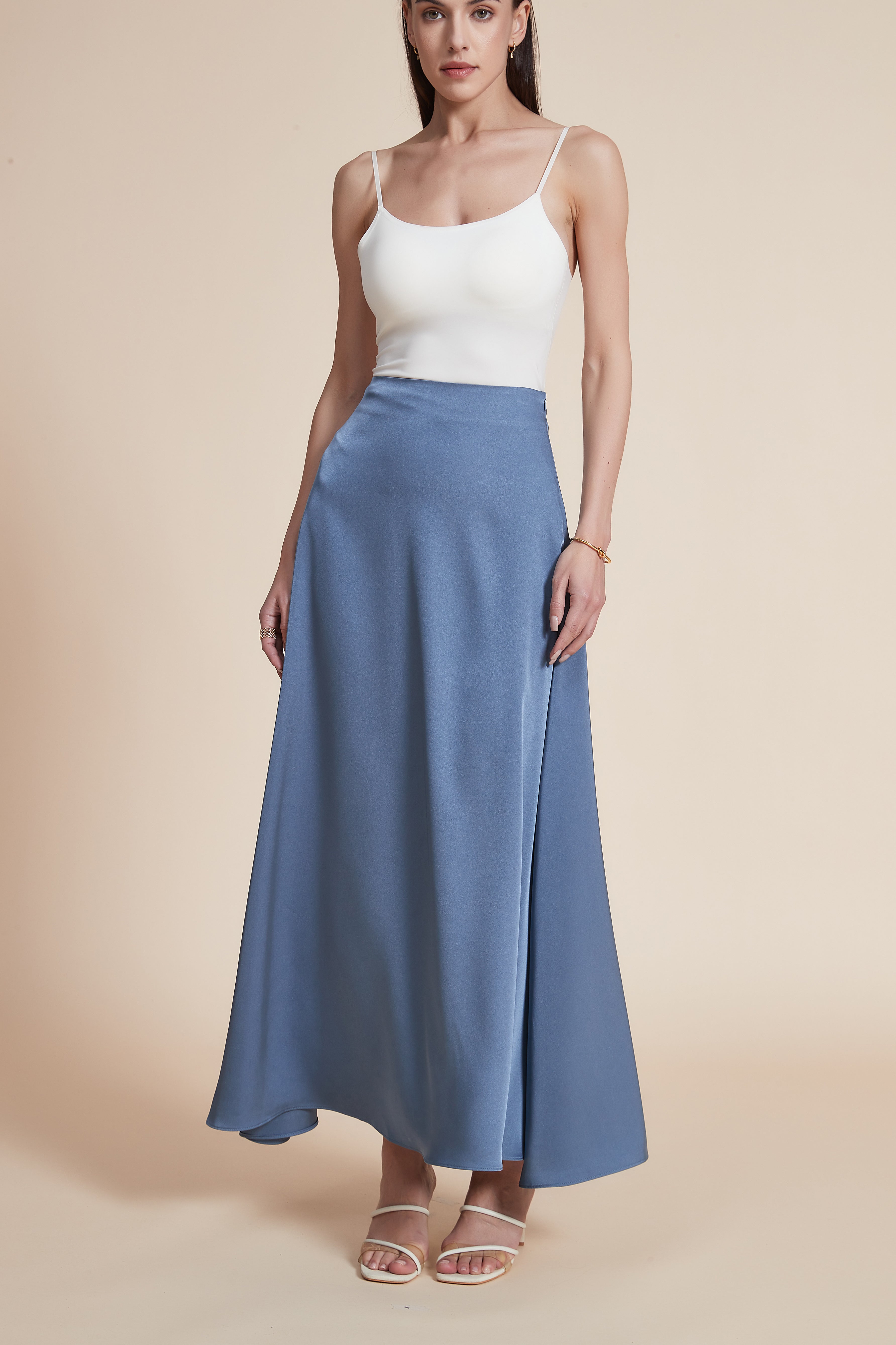 Plain Long Women's Skirt