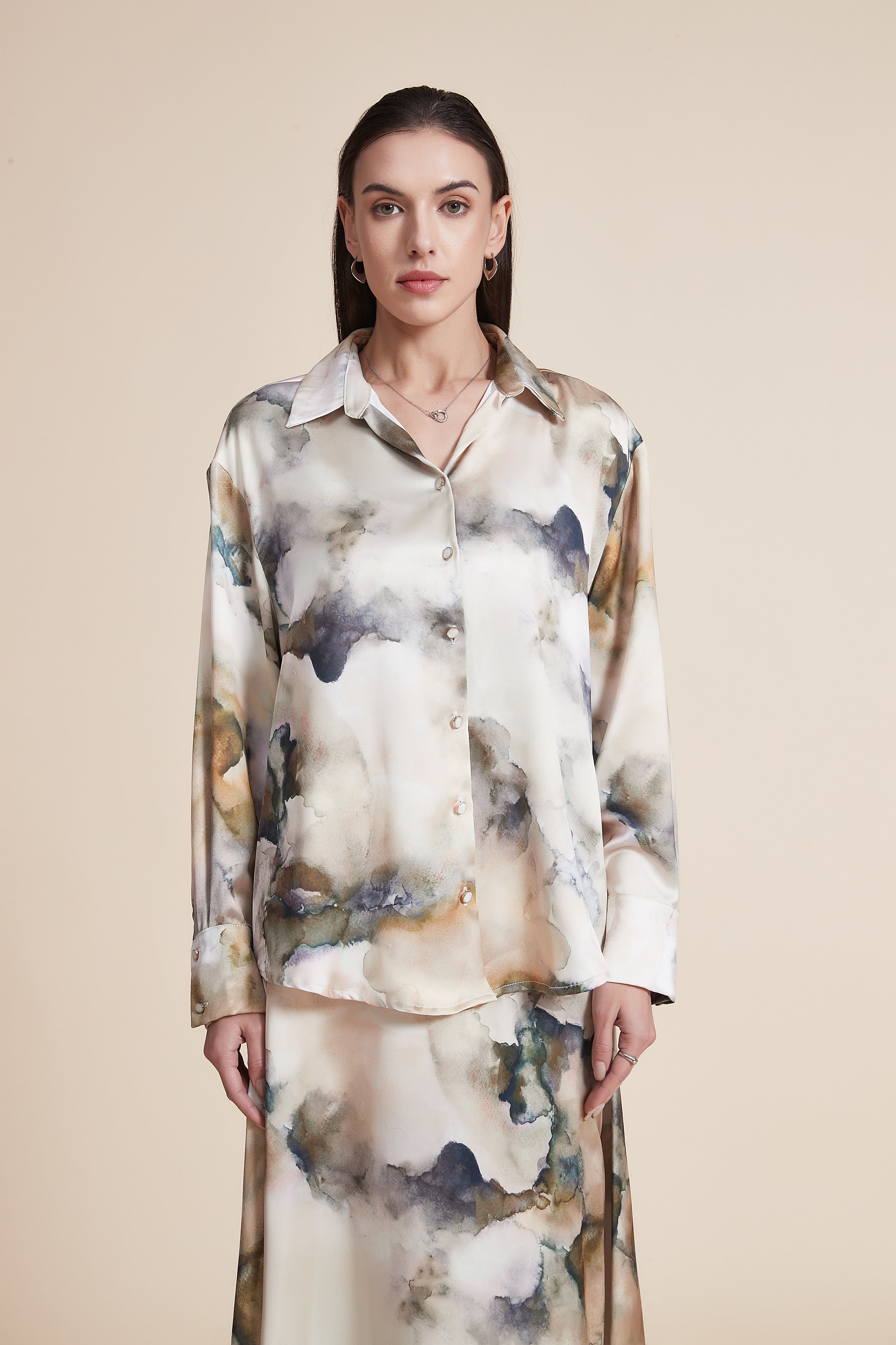 Long Sleeve Shirt with Collar