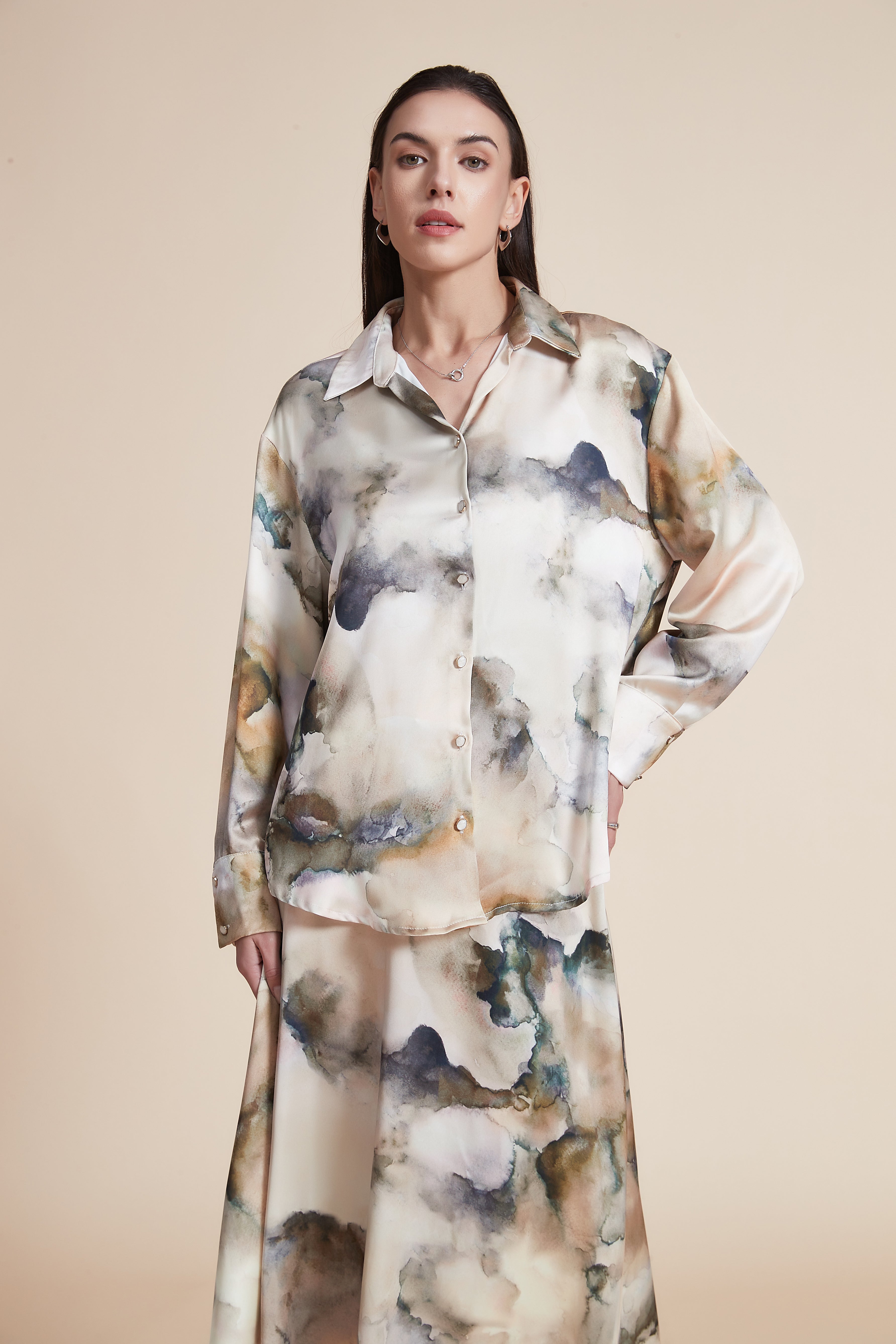 Long Sleeve Shirt with Collar