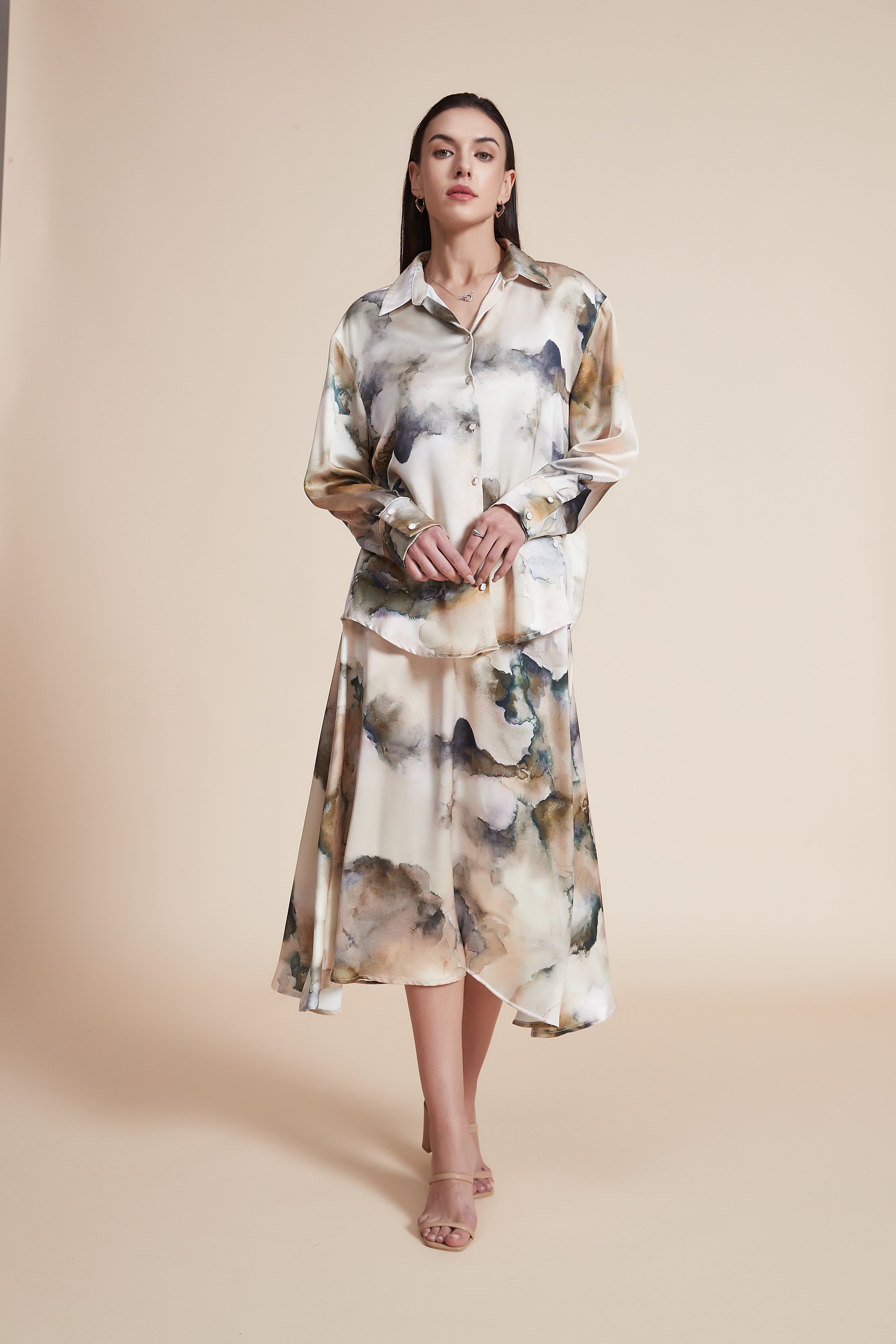 Long Sleeve Shirt with Collar