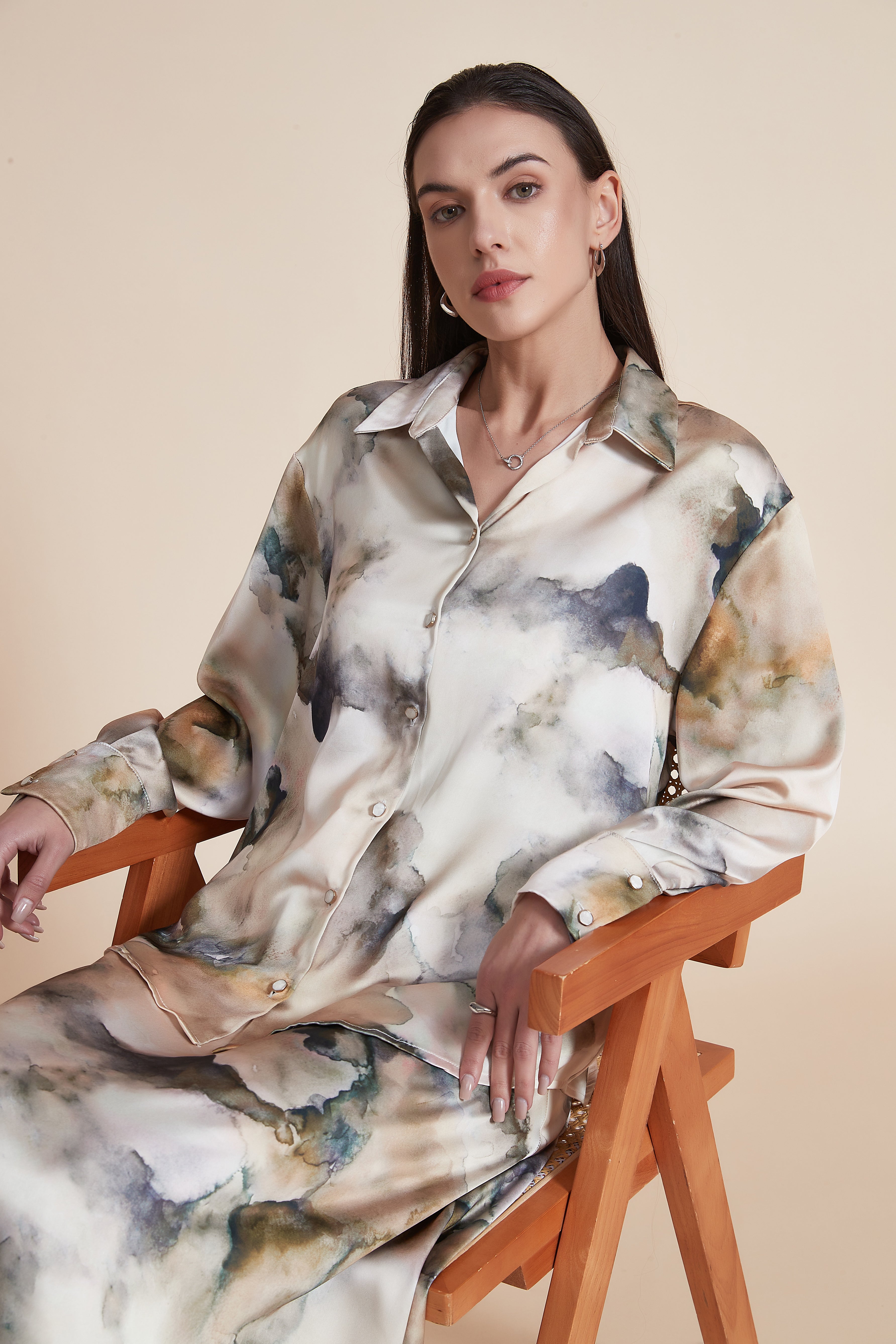 Long Sleeve Shirt with Collar