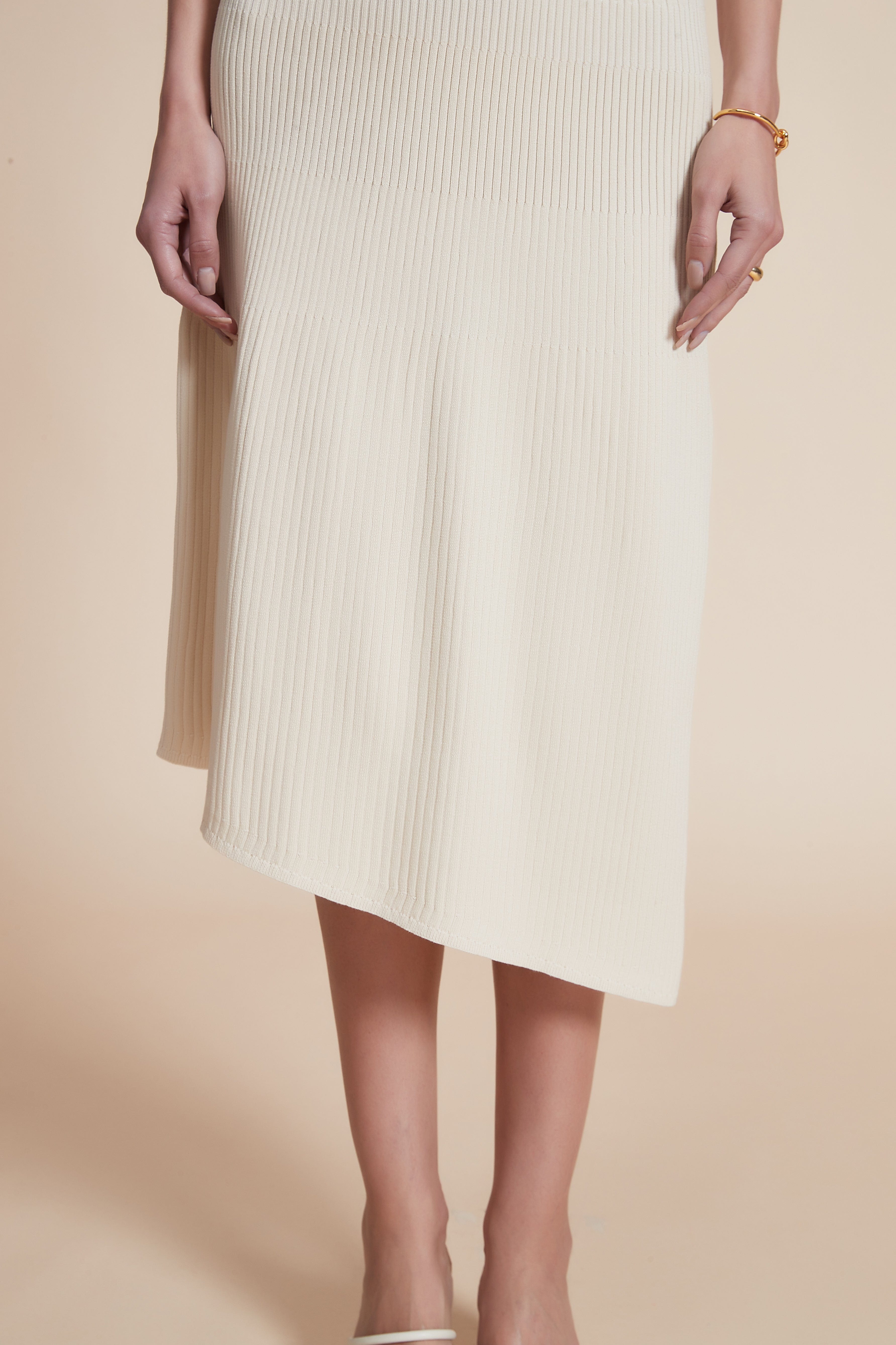 Plain Midi Dress with Short Sleeves and Boat Neck