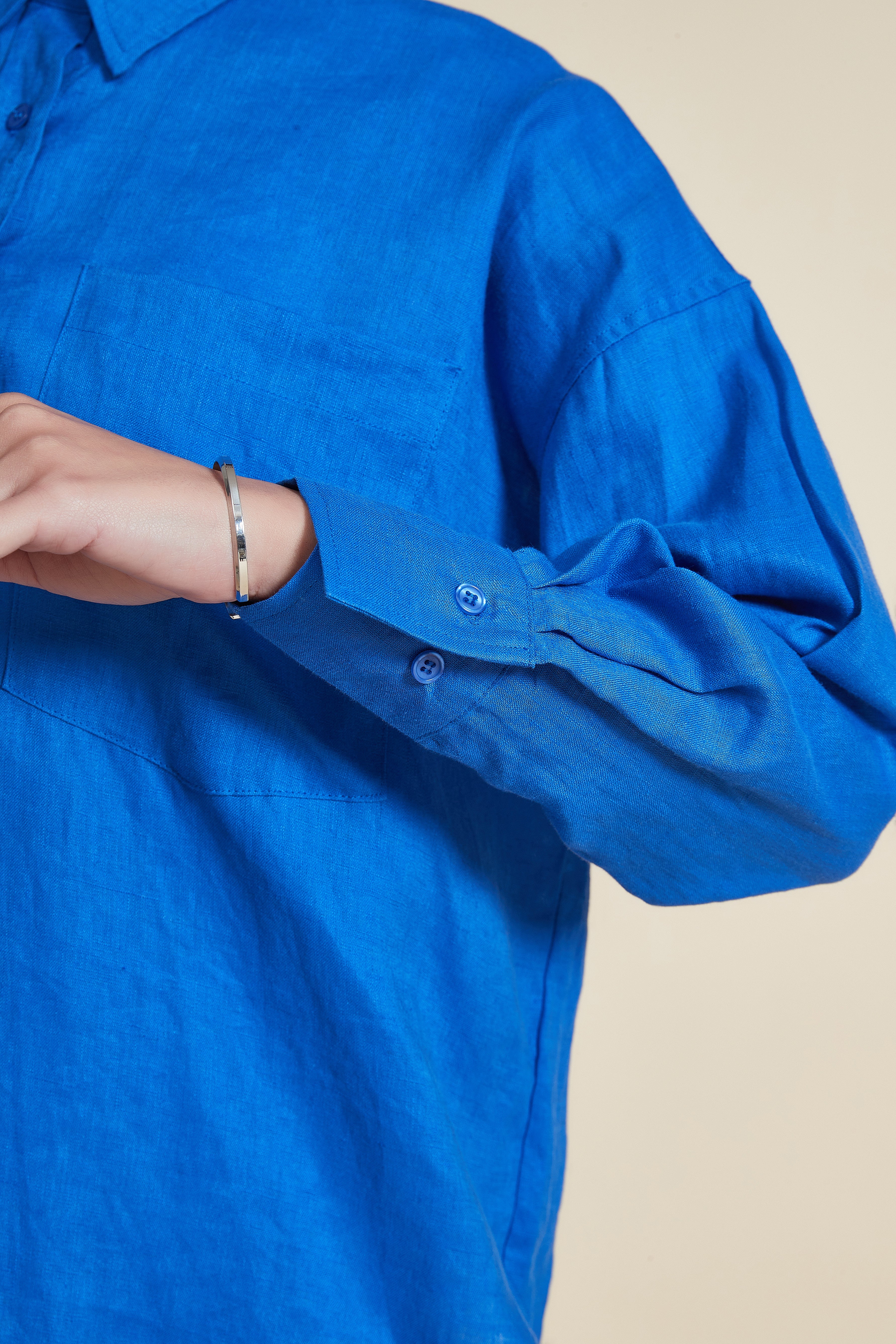 Long Sleeve Shirt with Side Pocket