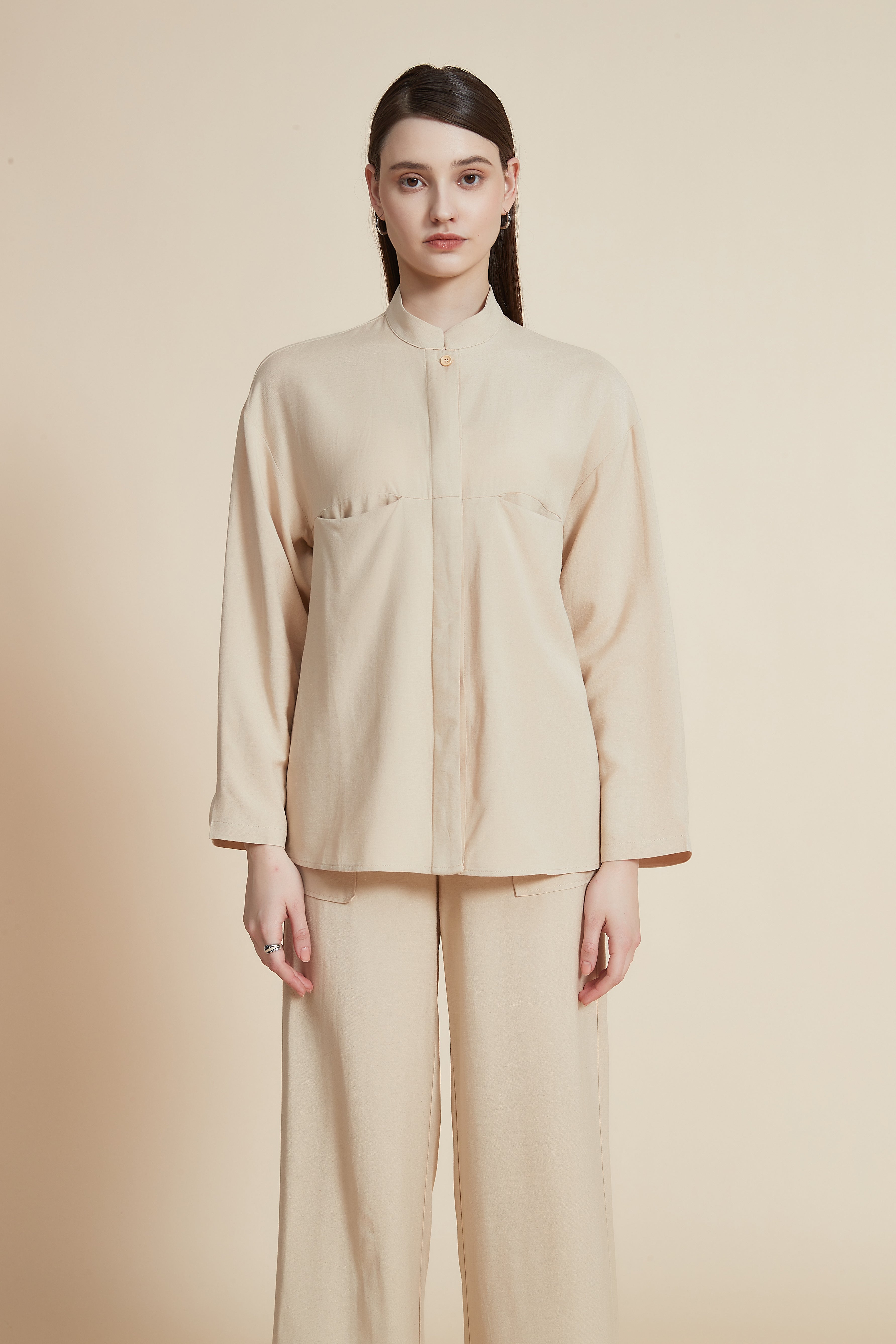 Long sleeve shirt blouse