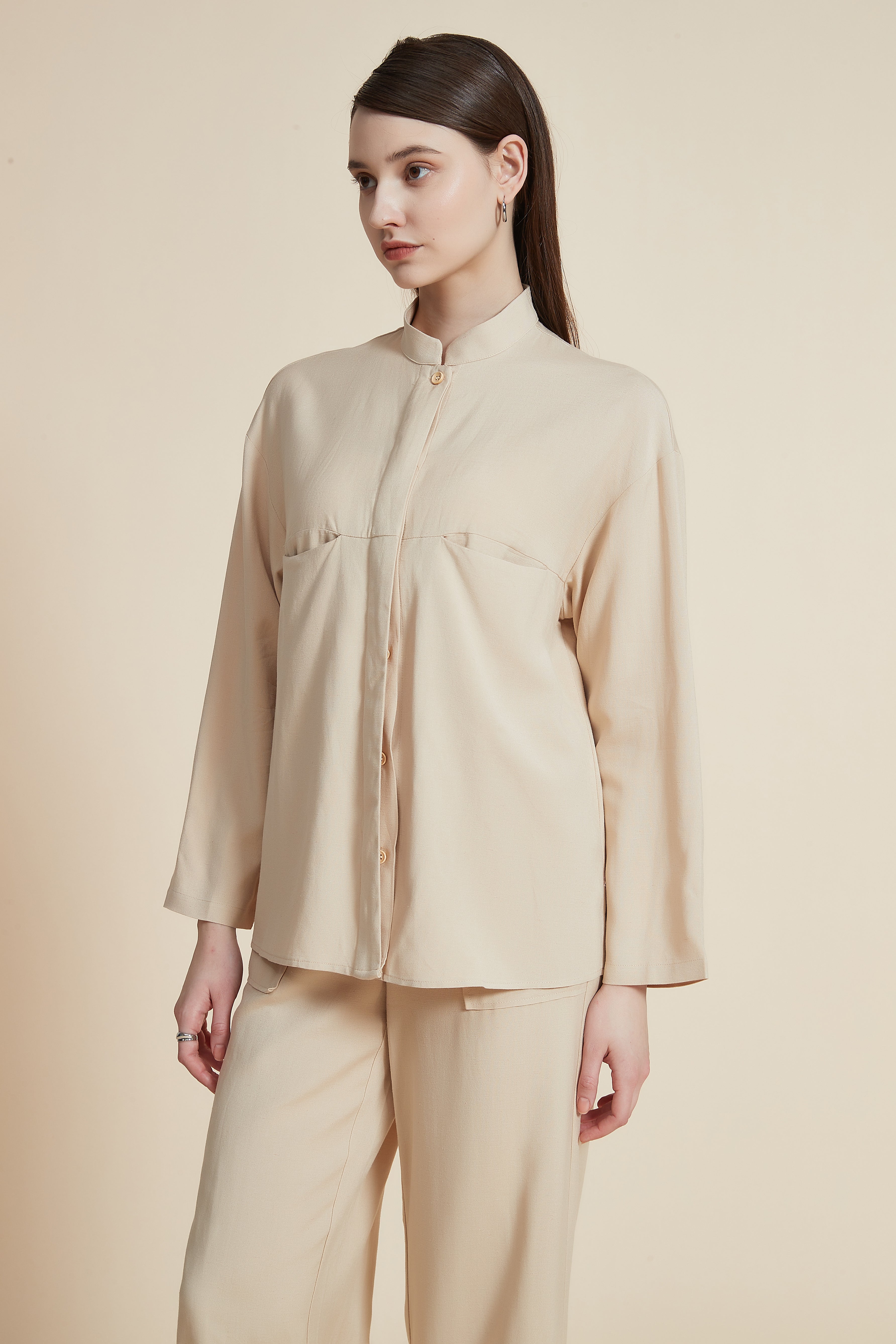 Long sleeve shirt blouse