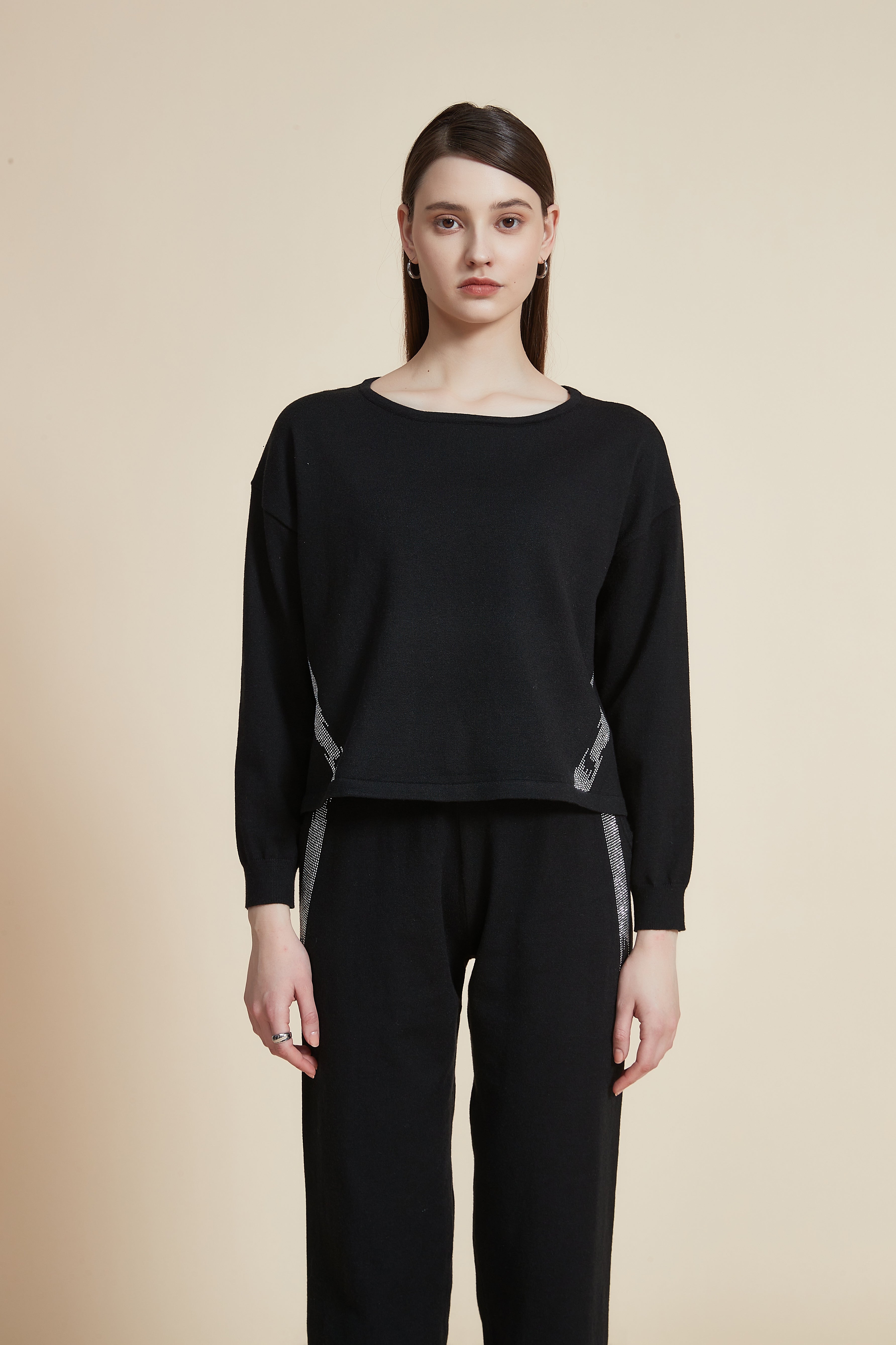 Plain long sleeve t-shirt