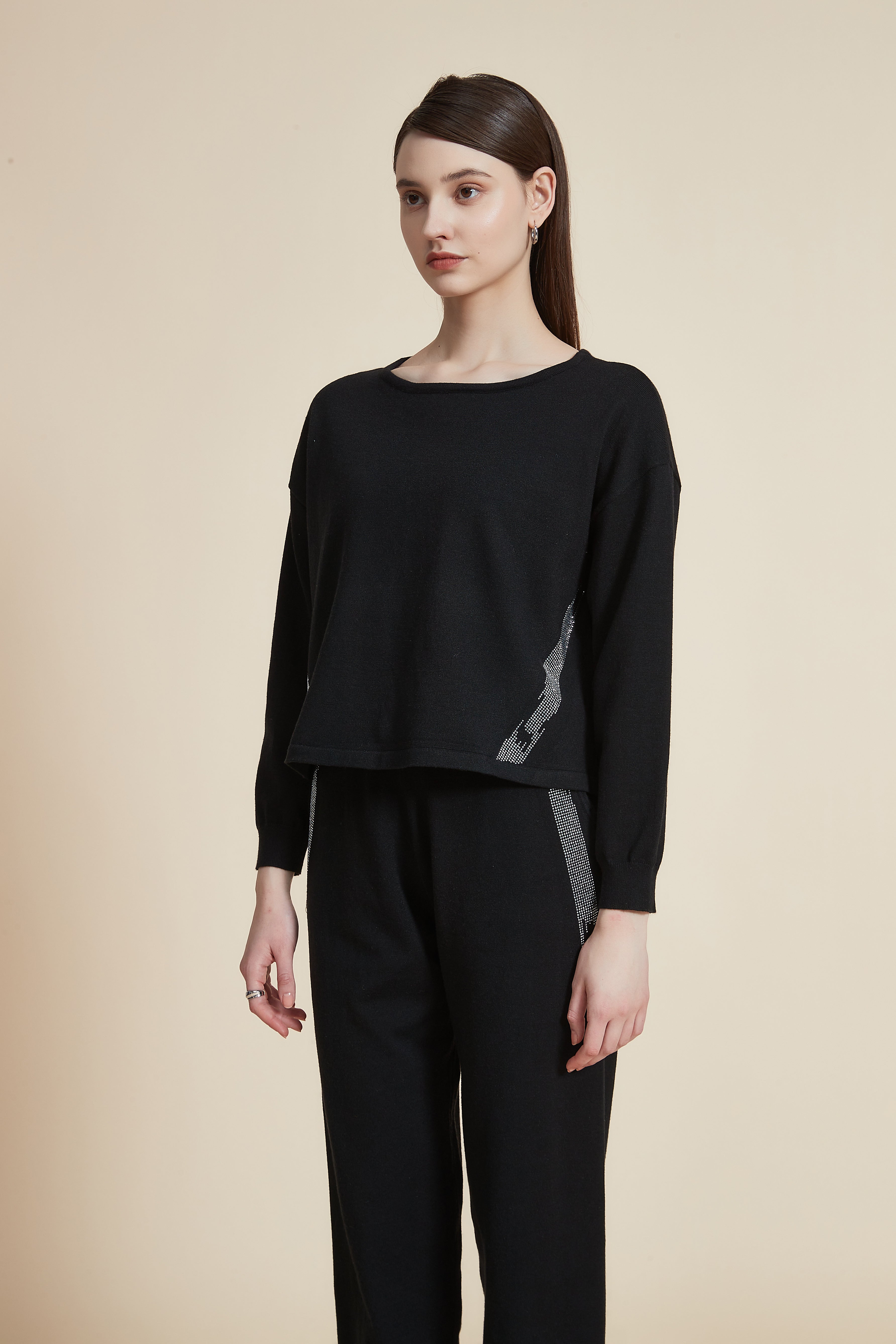 Plain long sleeve t-shirt