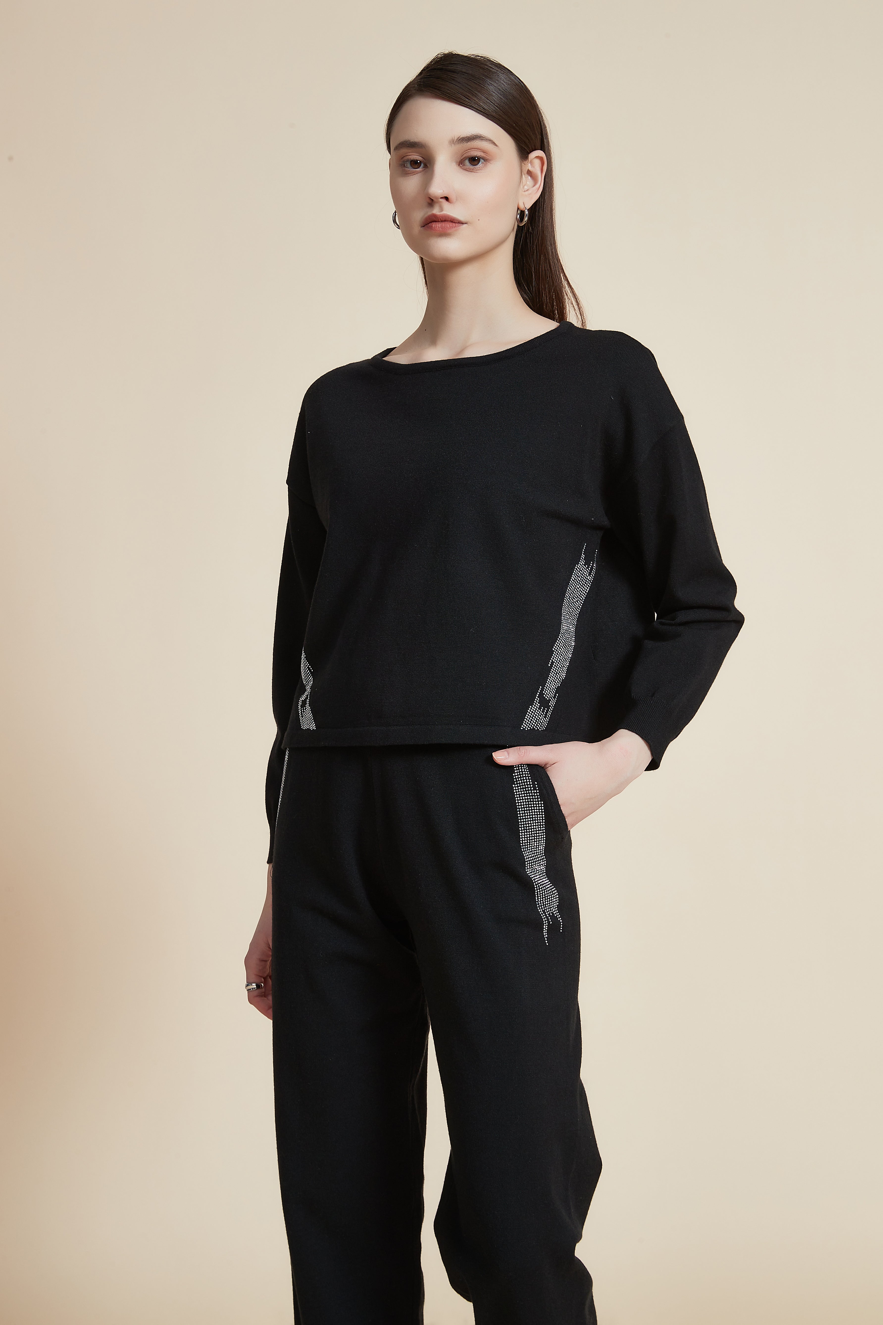 Plain long sleeve t-shirt