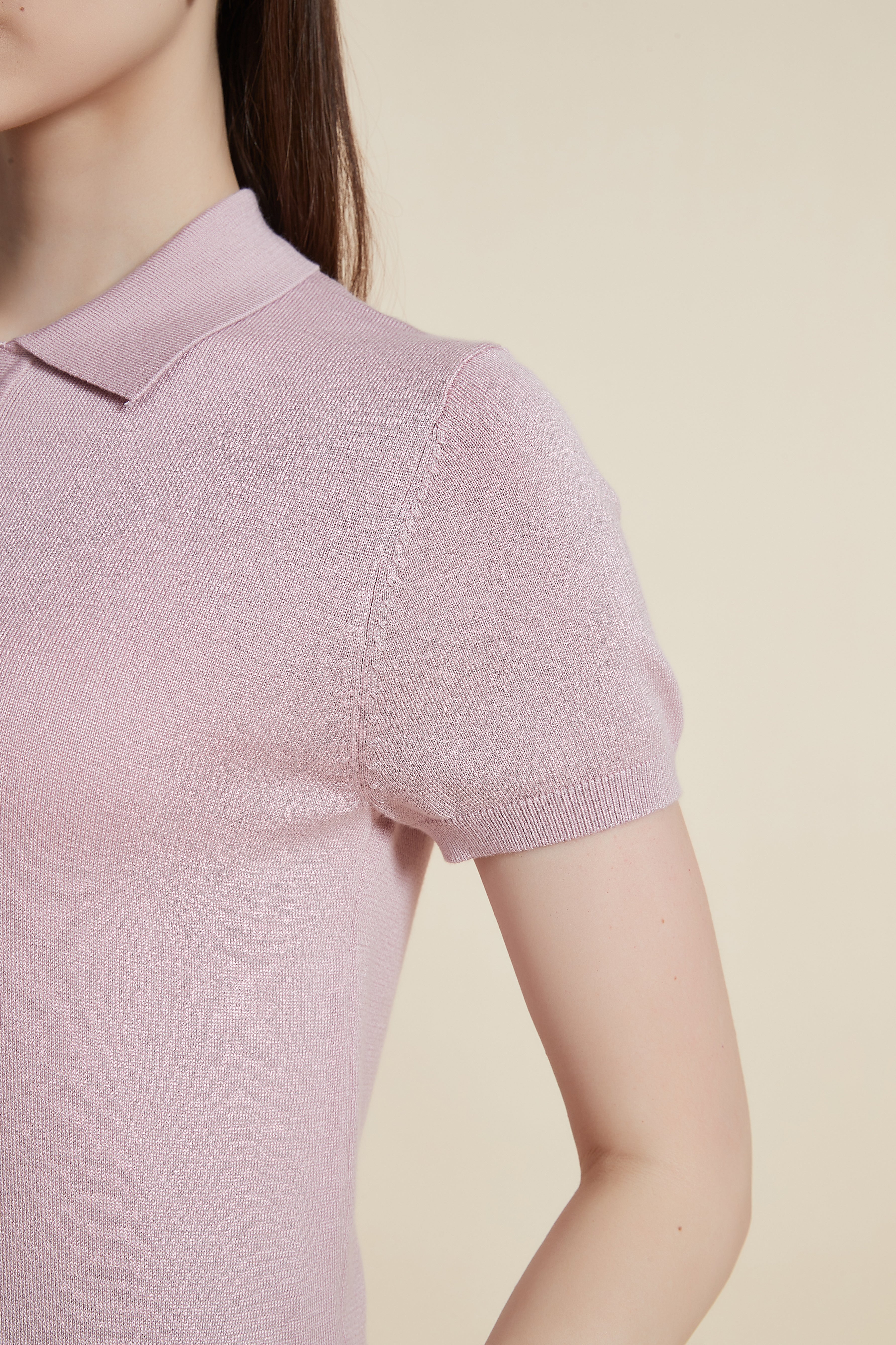 Plain Solid Half Sleeve Shirt with Collar and Buttons