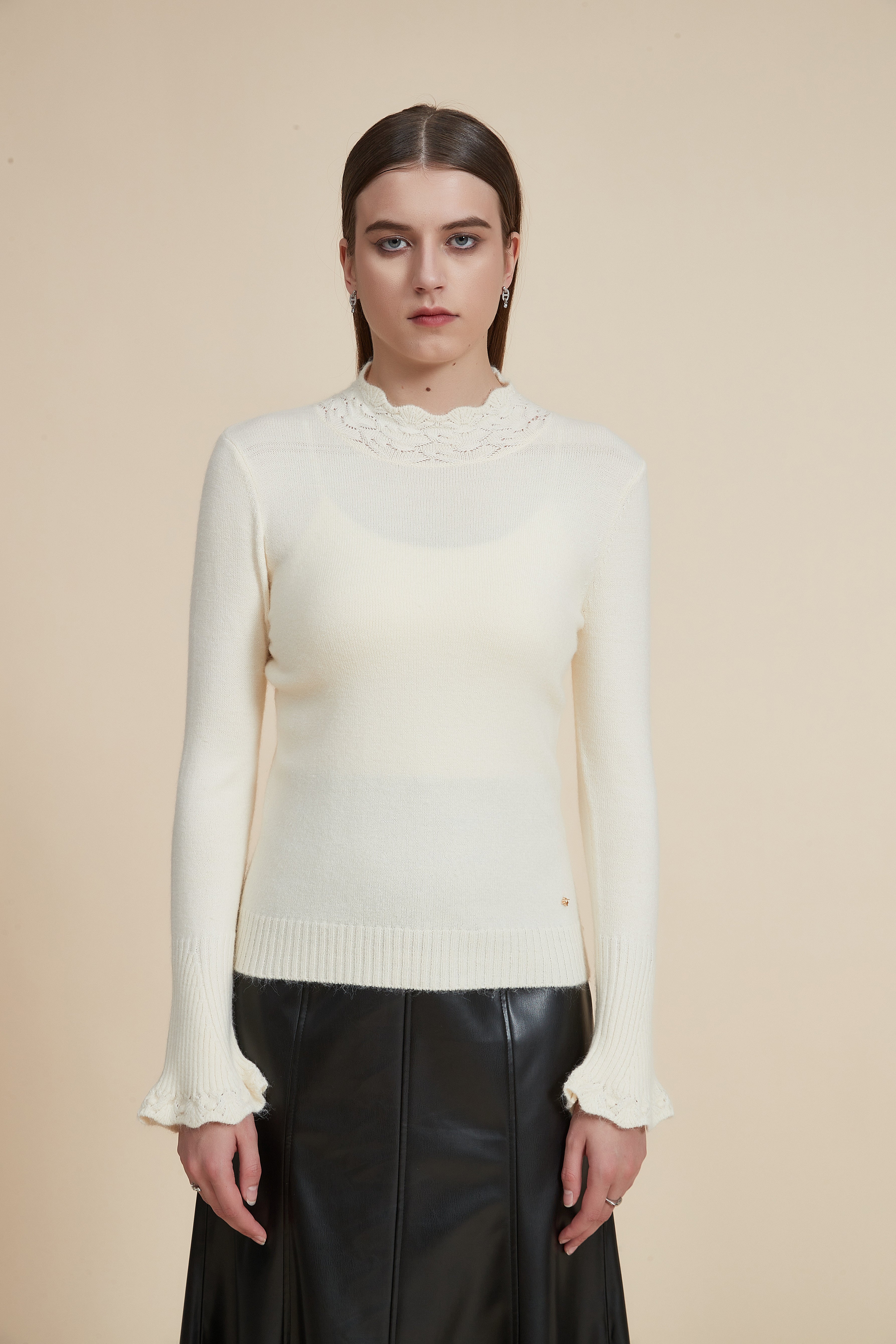 Round Neck Long Sleeve Sweater