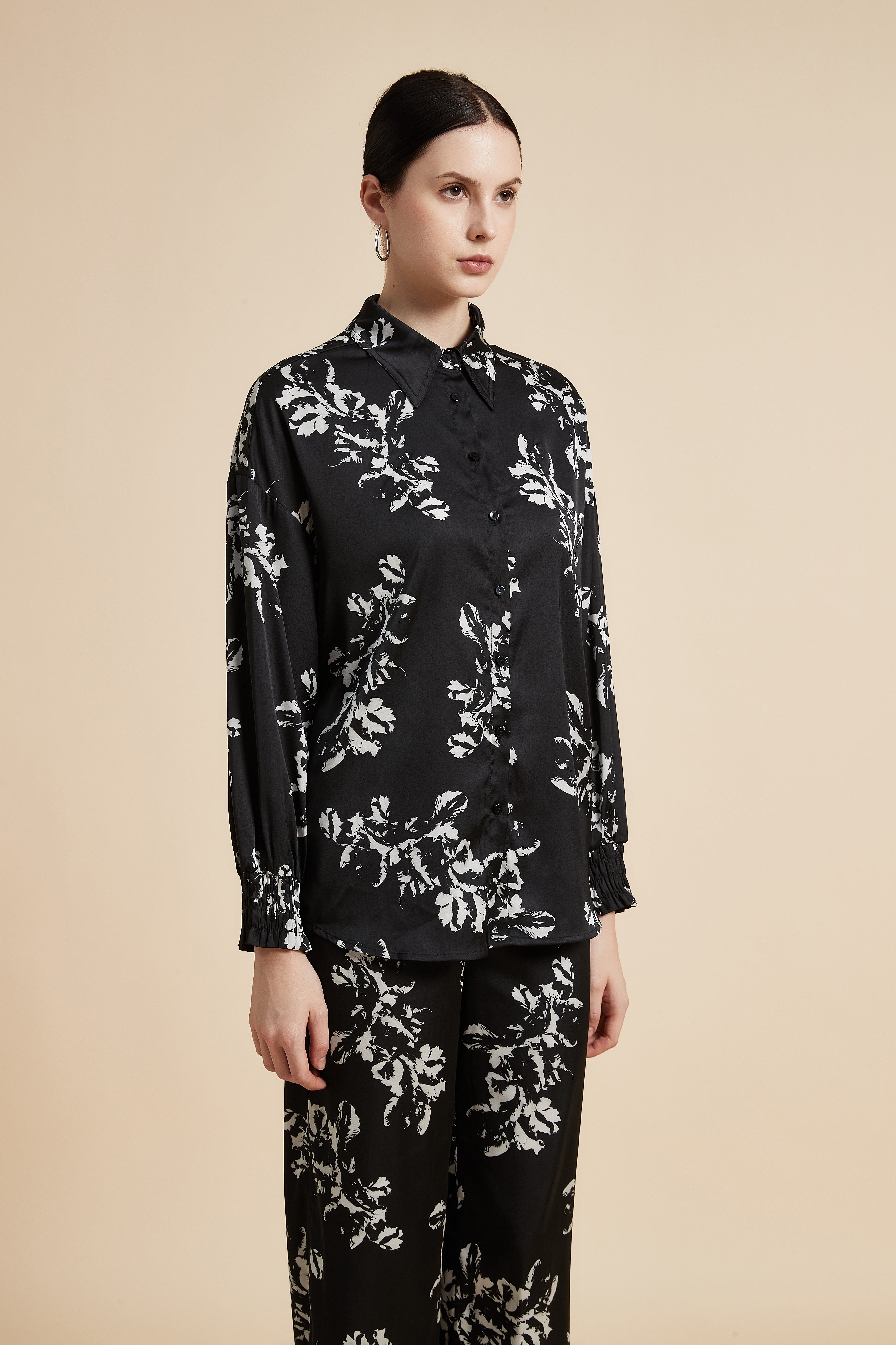 Floral Long Sleeve Shirt