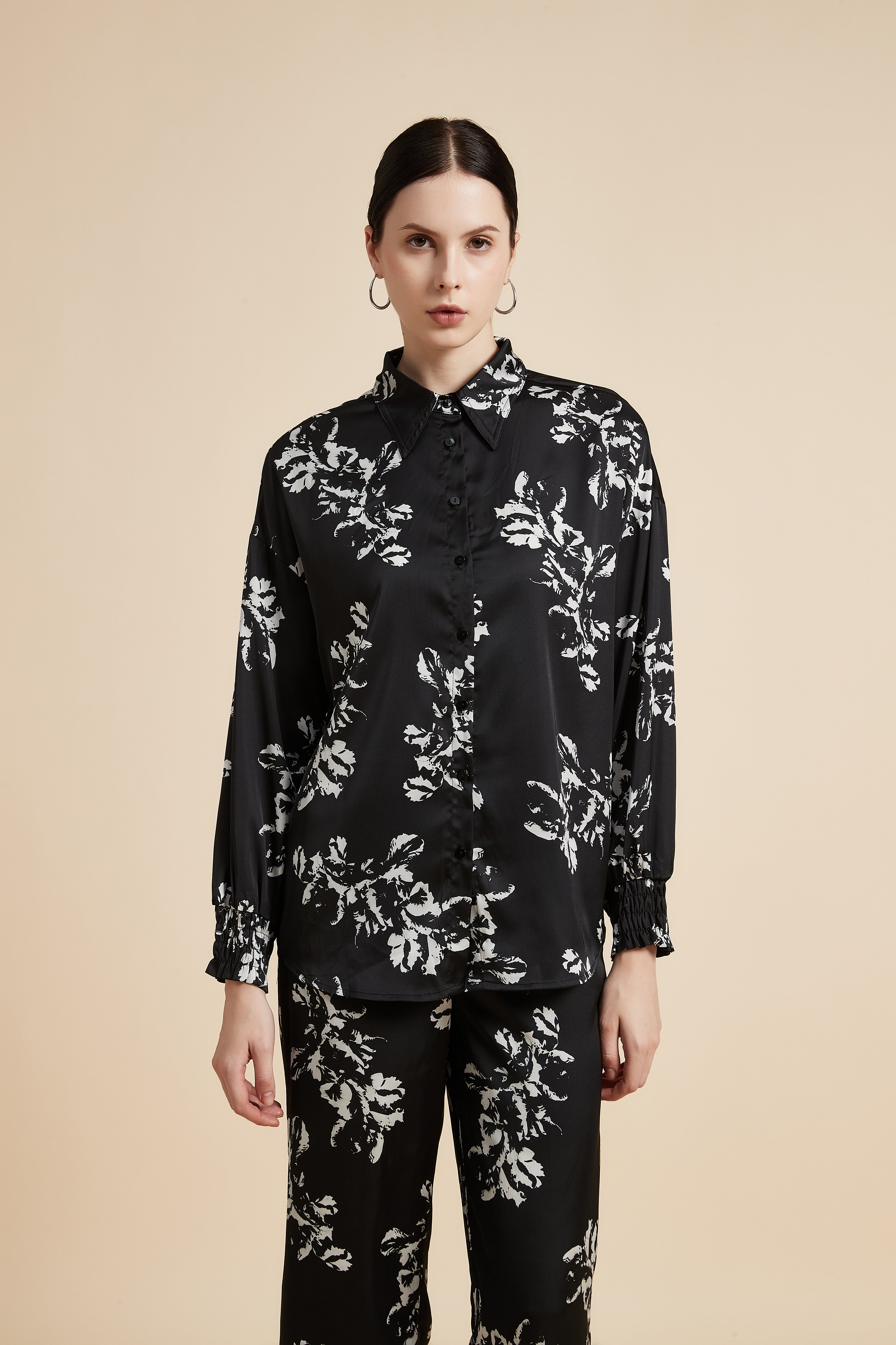 Floral Long Sleeve Shirt