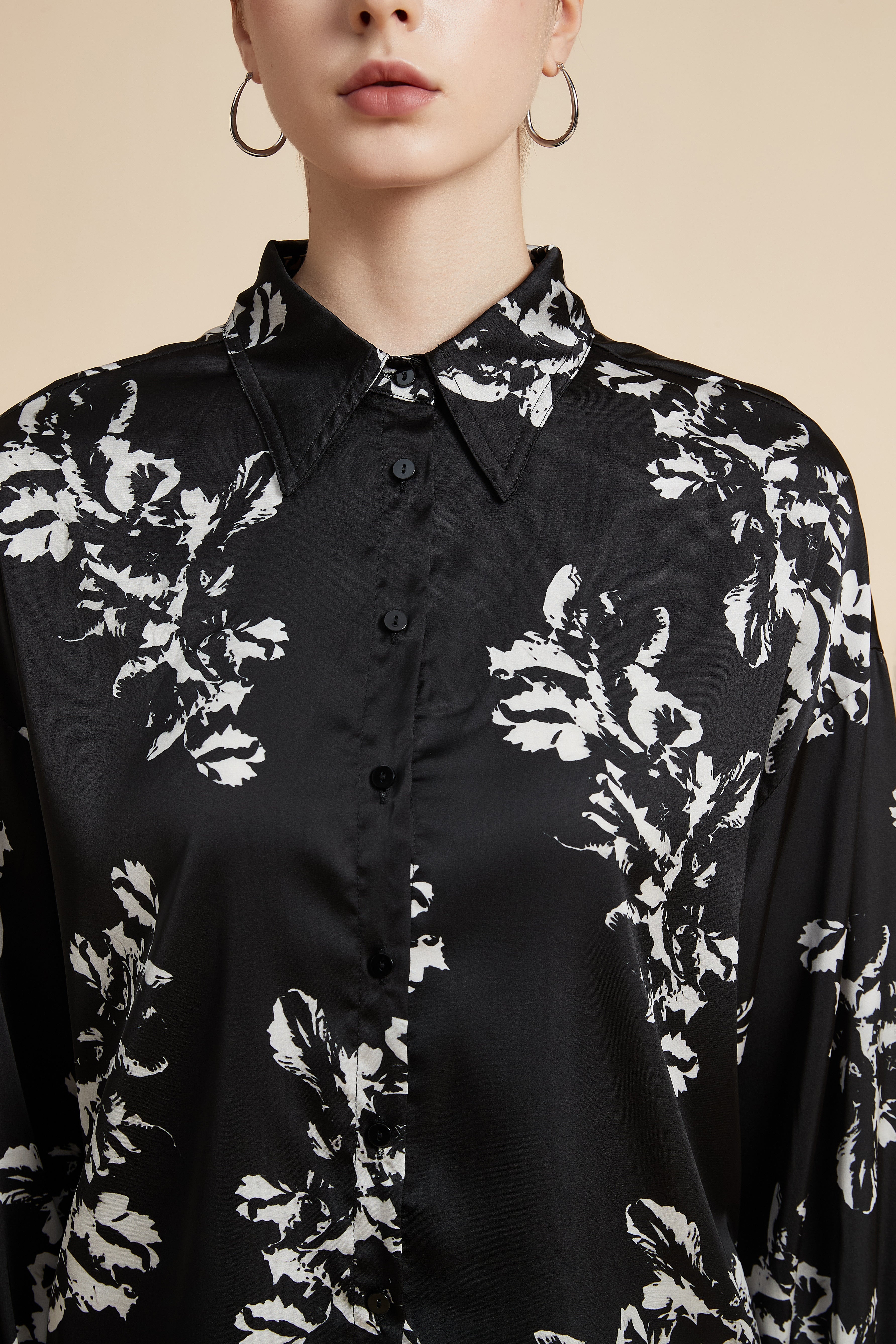 Floral Long Sleeve Shirt
