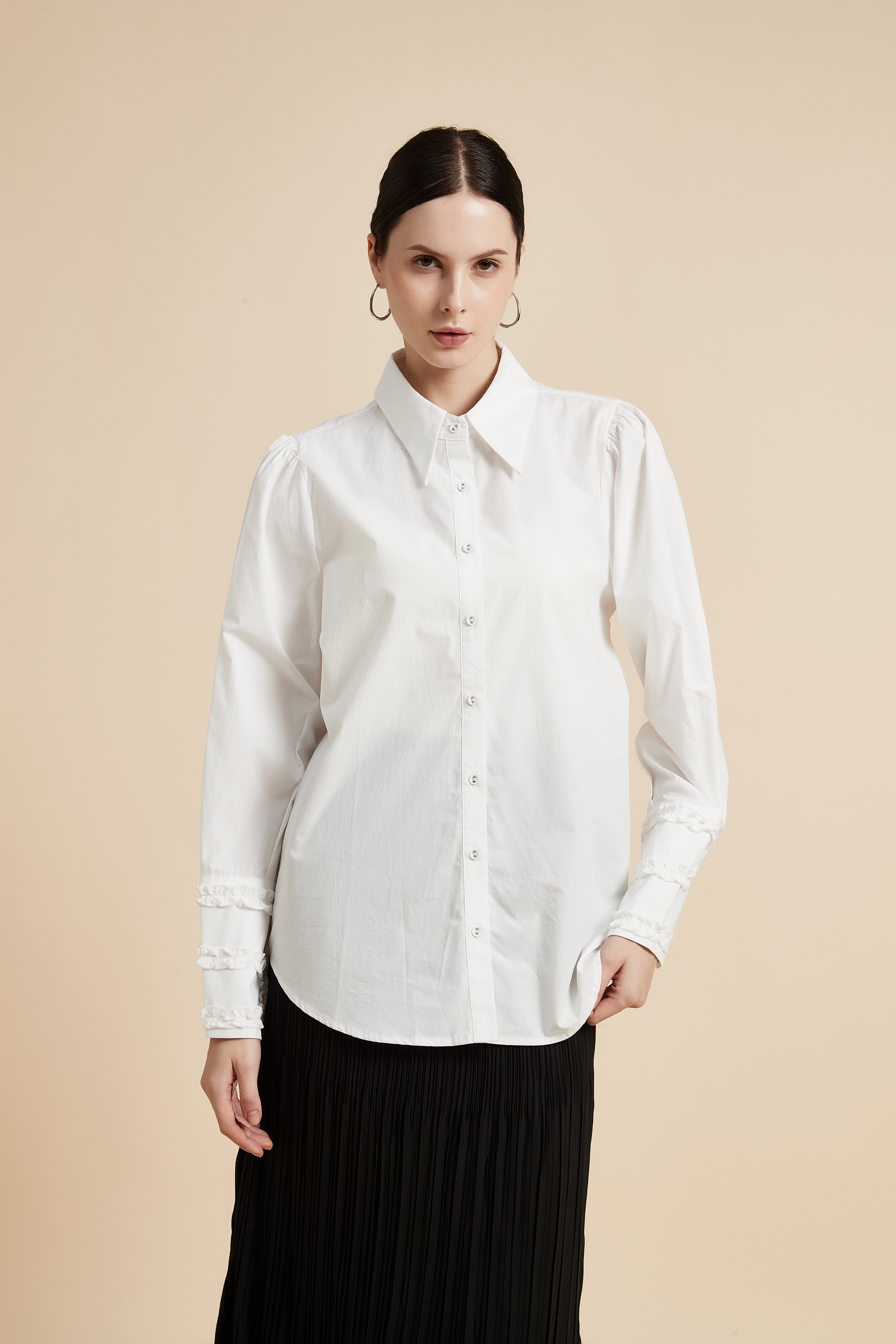 Long Sleeve Shirt Blouse