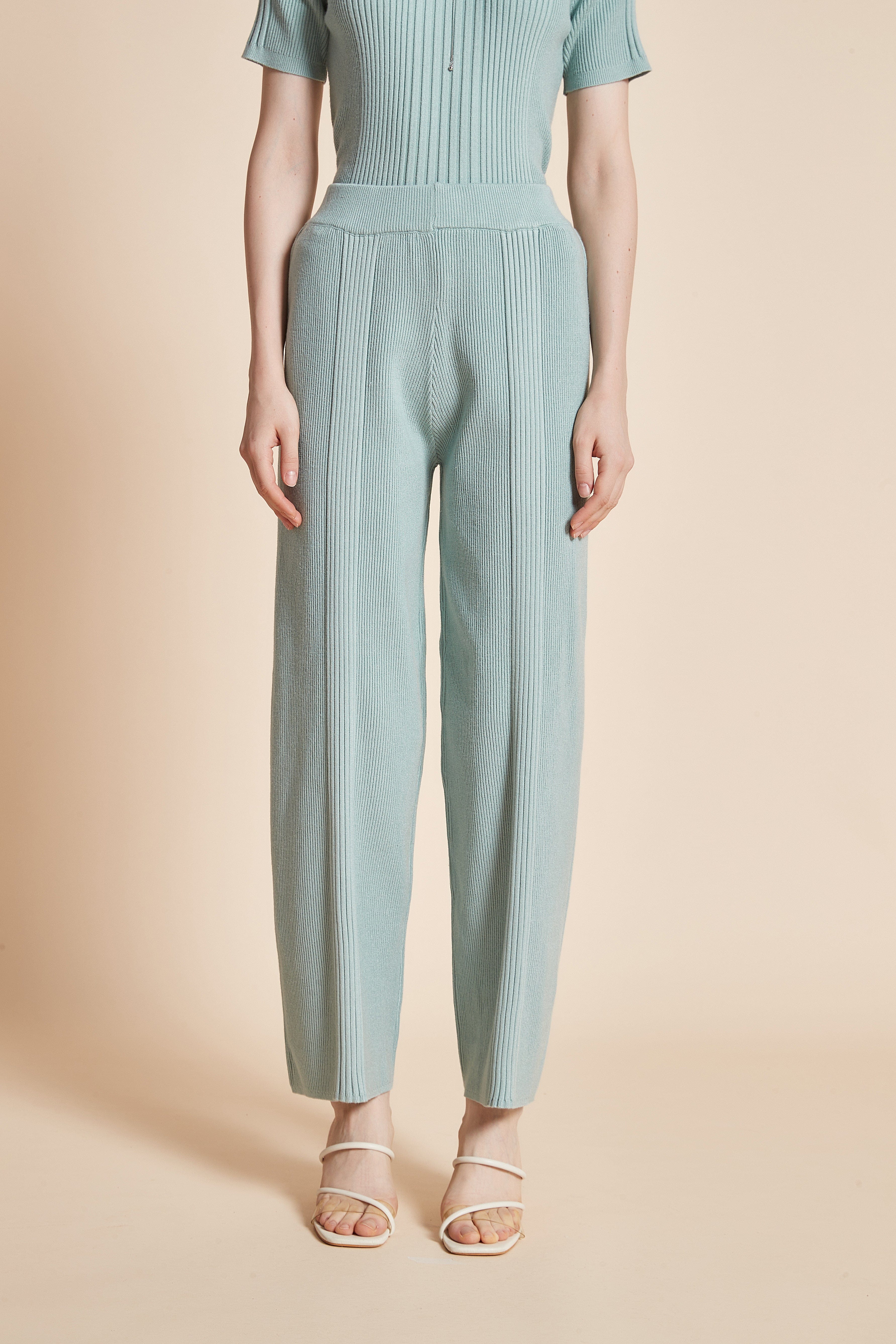 Comfortable wide-leg long pants