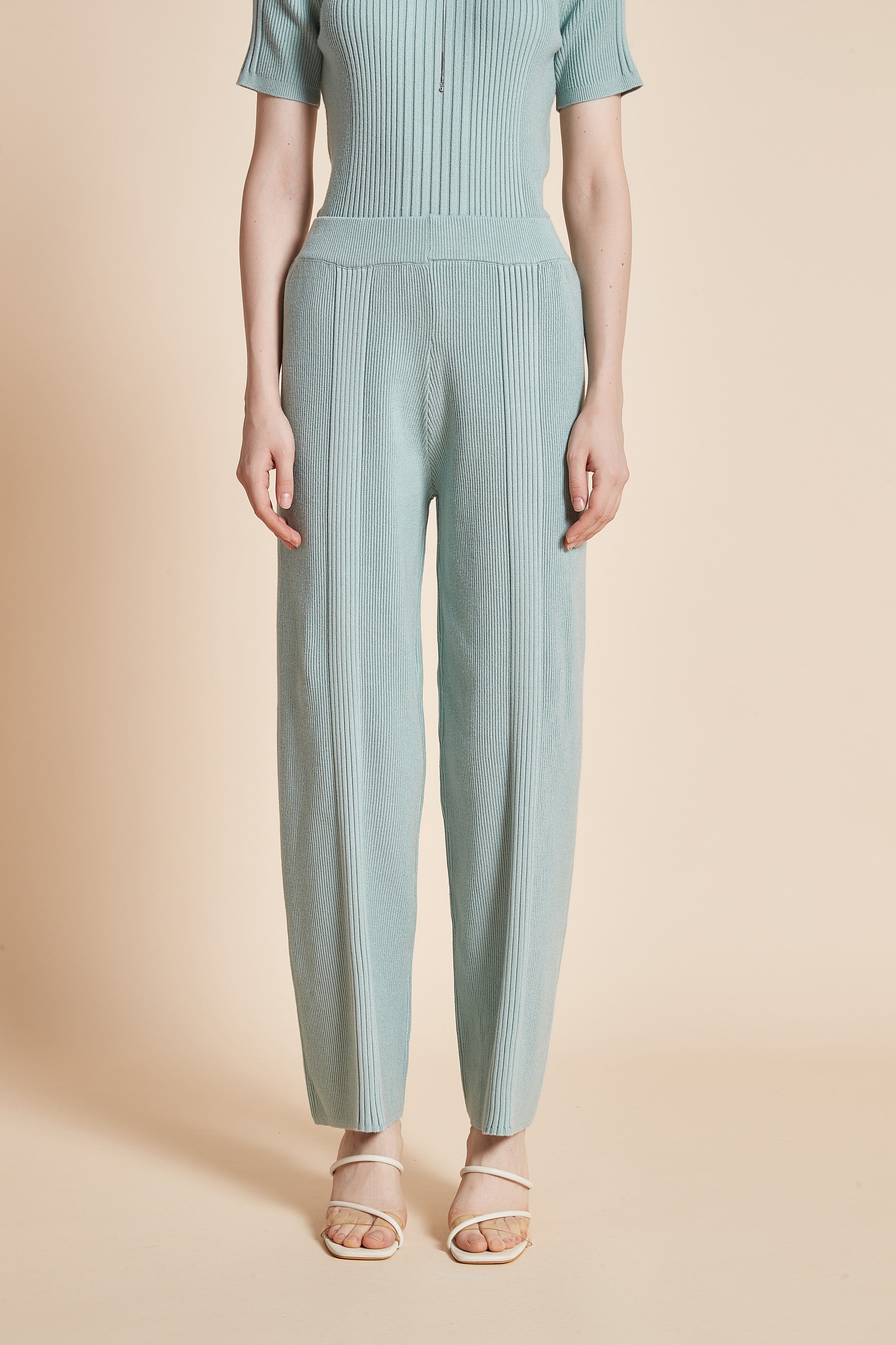 Comfortable wide-leg long pants