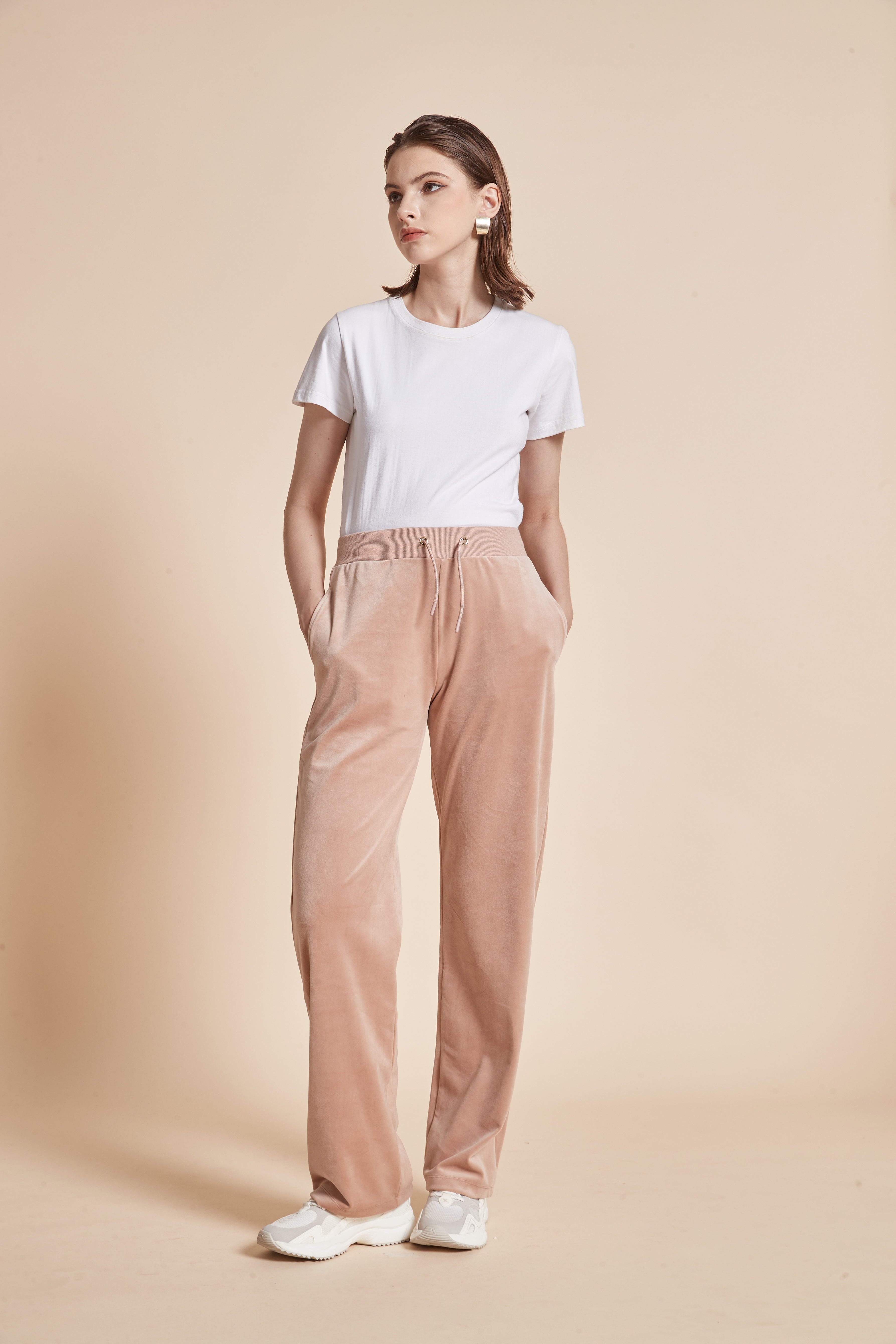 Yola Comfortable Pants with Long Wide Legs
