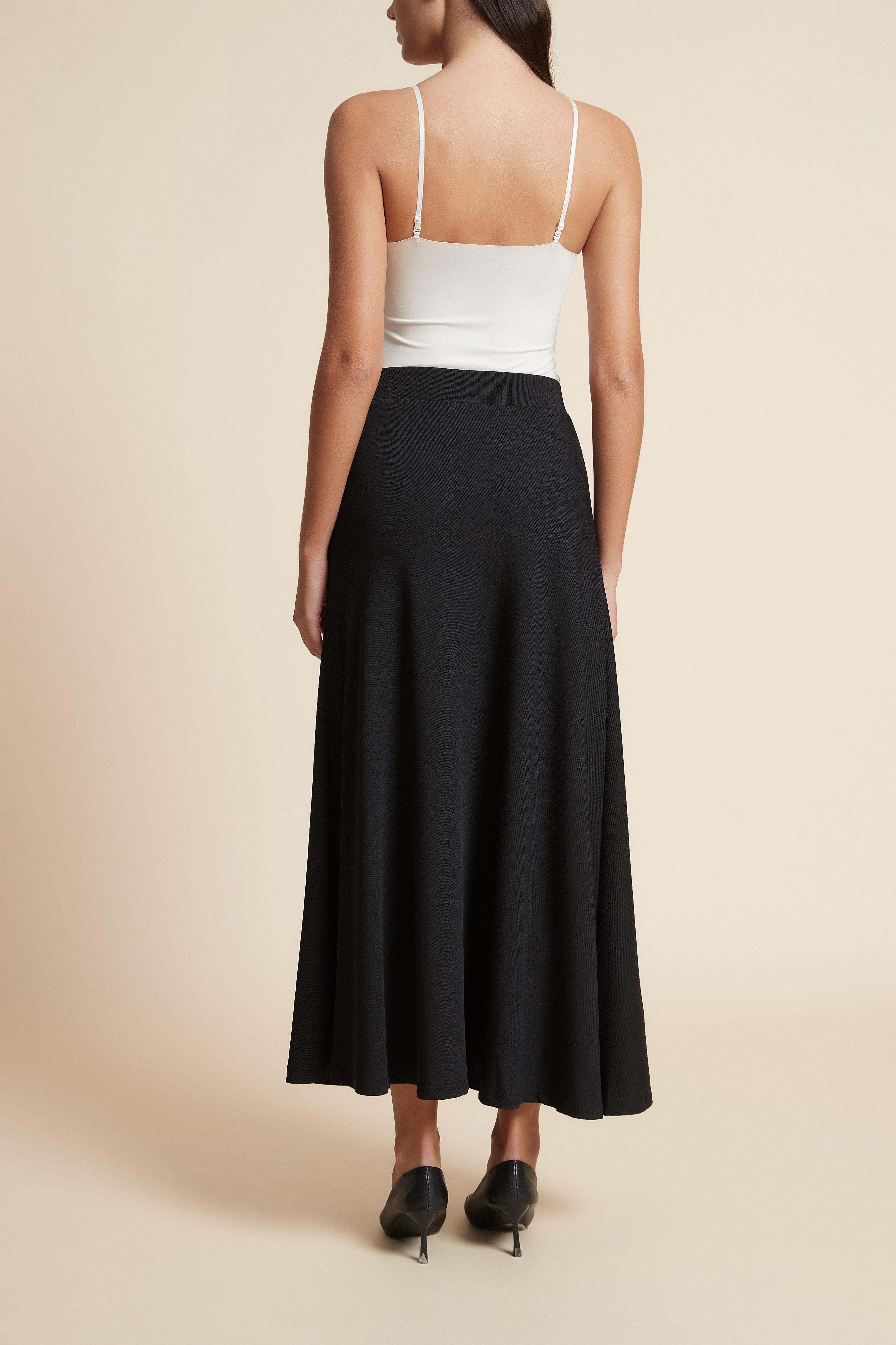 Wide A-Line Skirt
