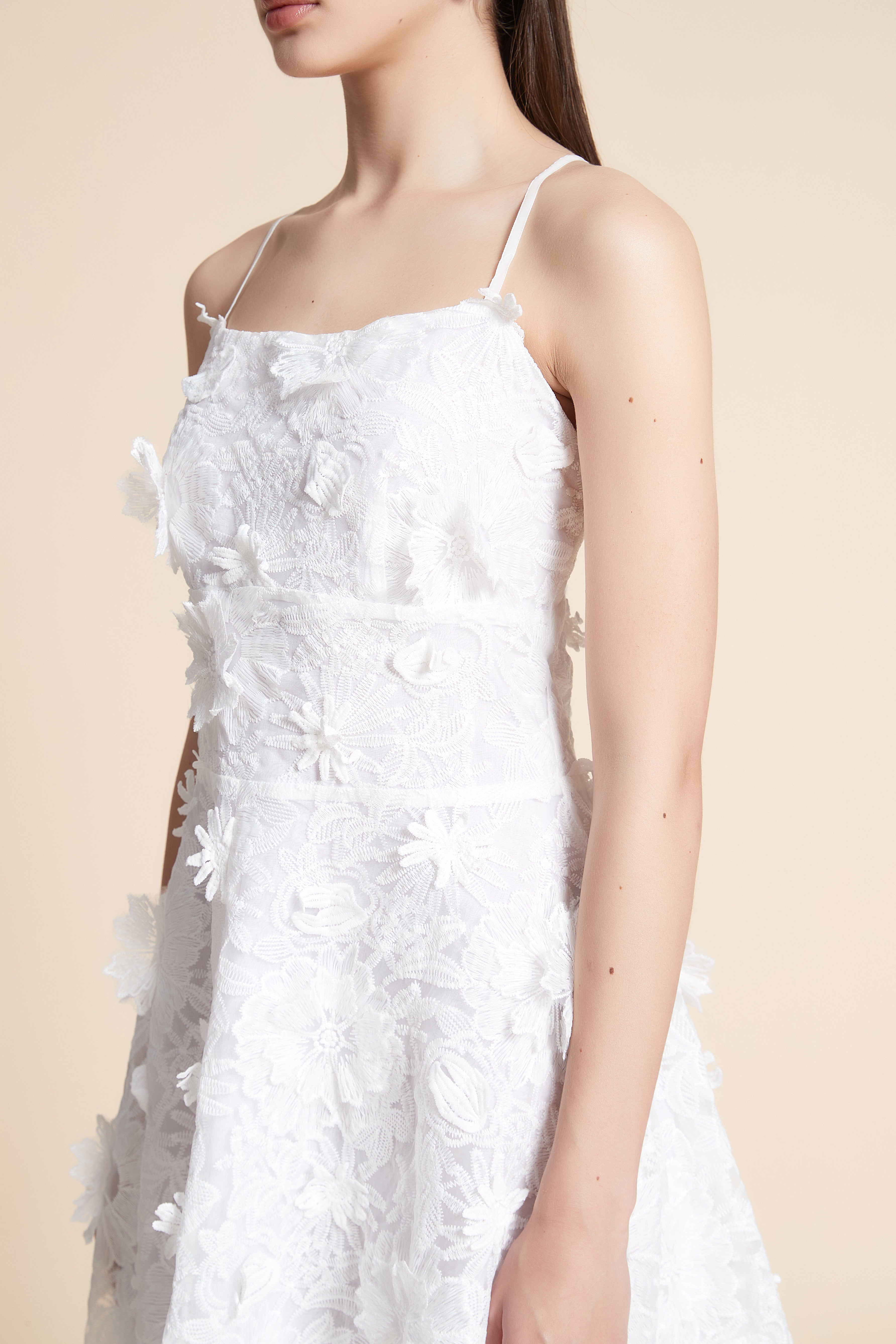 Sleeveless Printed Midi Dress