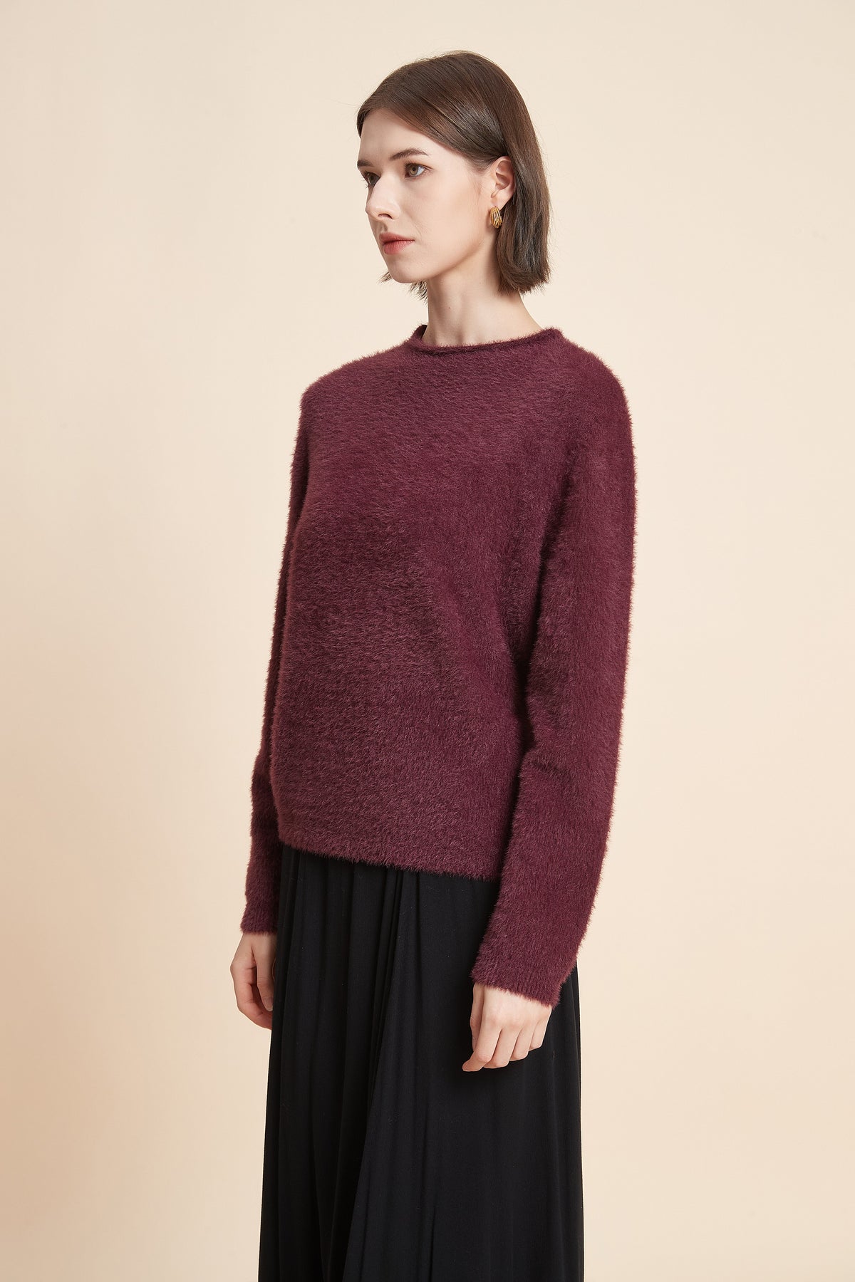 Plain Long Sleeve Top