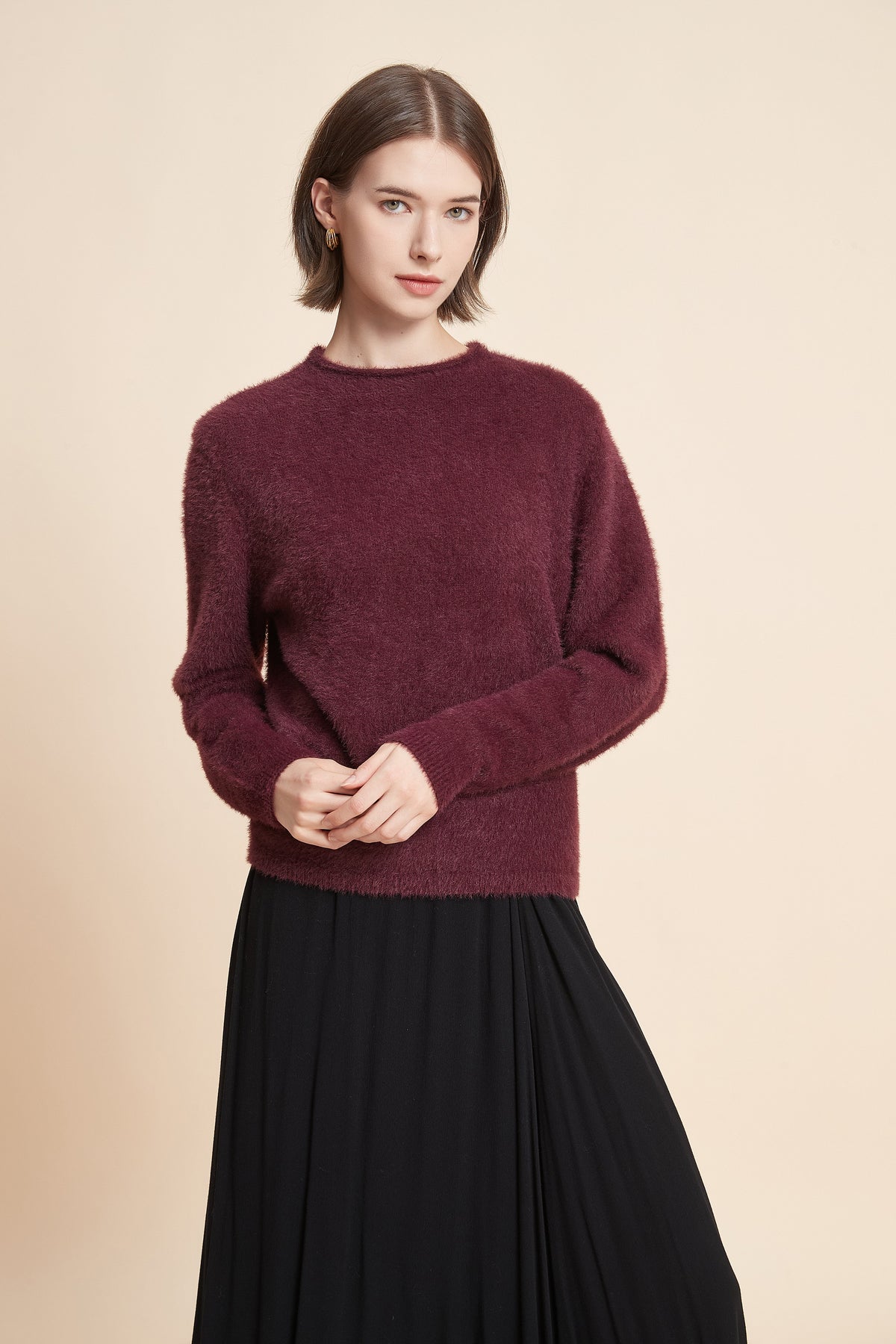 Plain Long Sleeve Top