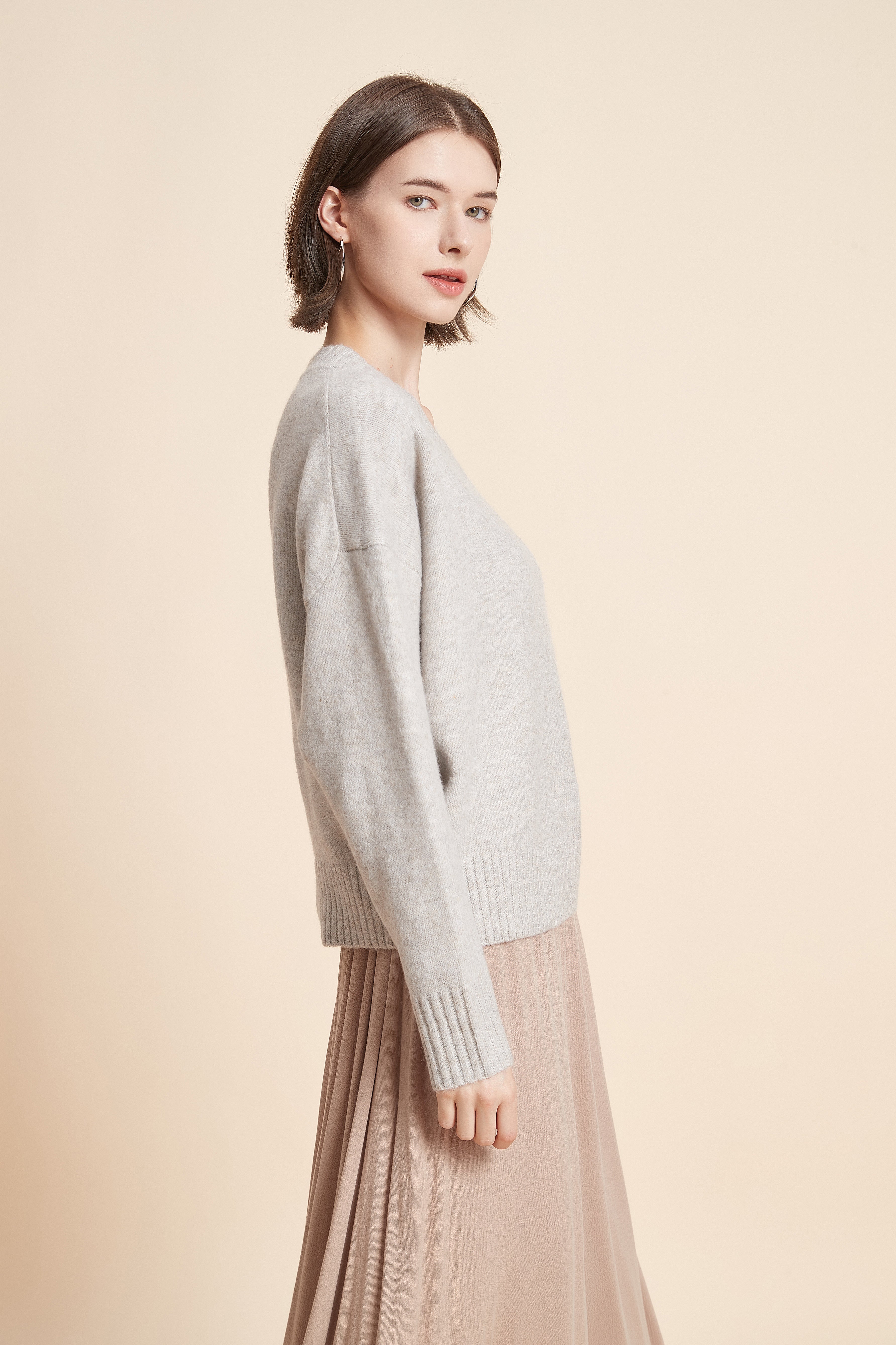 Long Sleeve Crew Neck Top