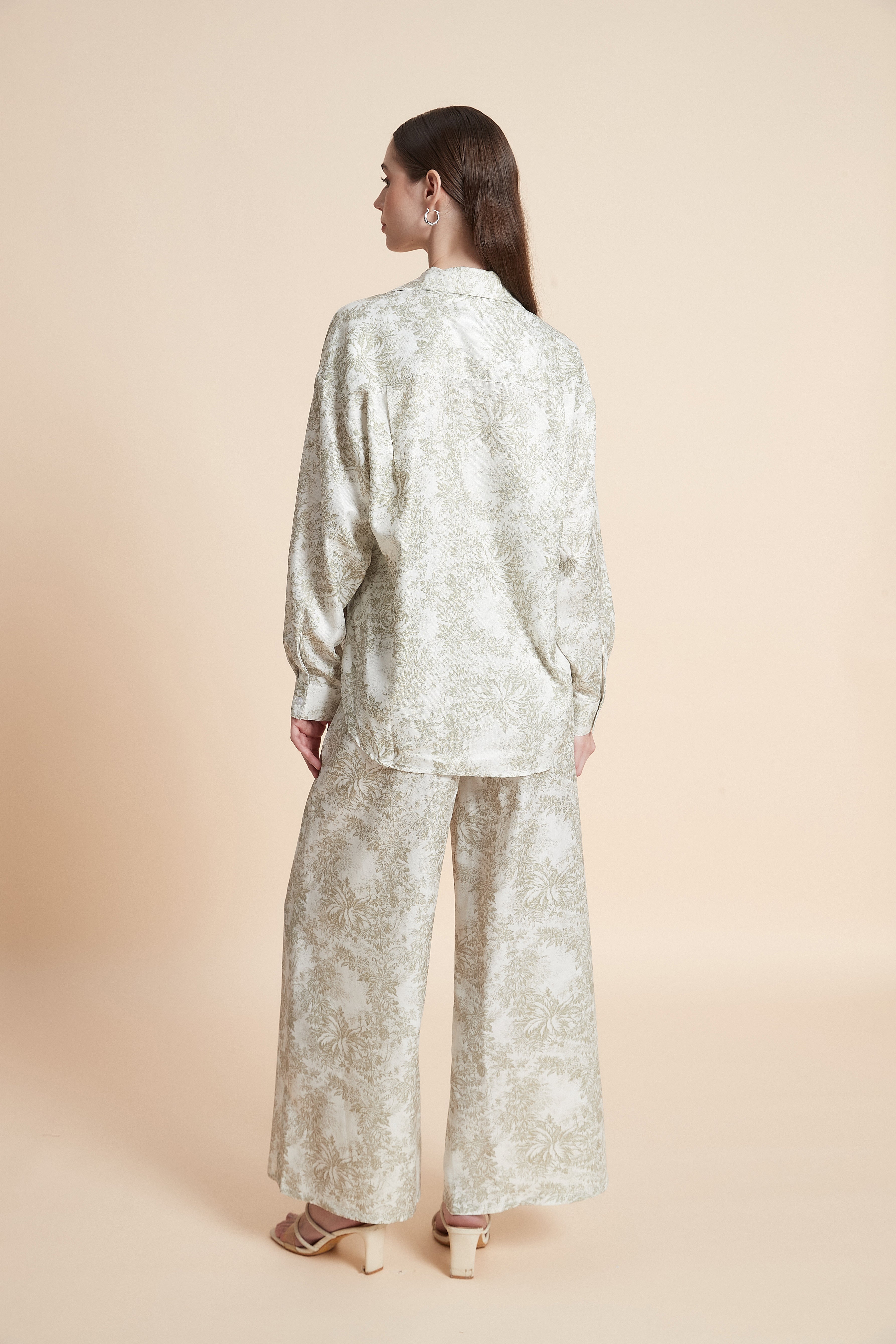 Long sleeve printed shirt