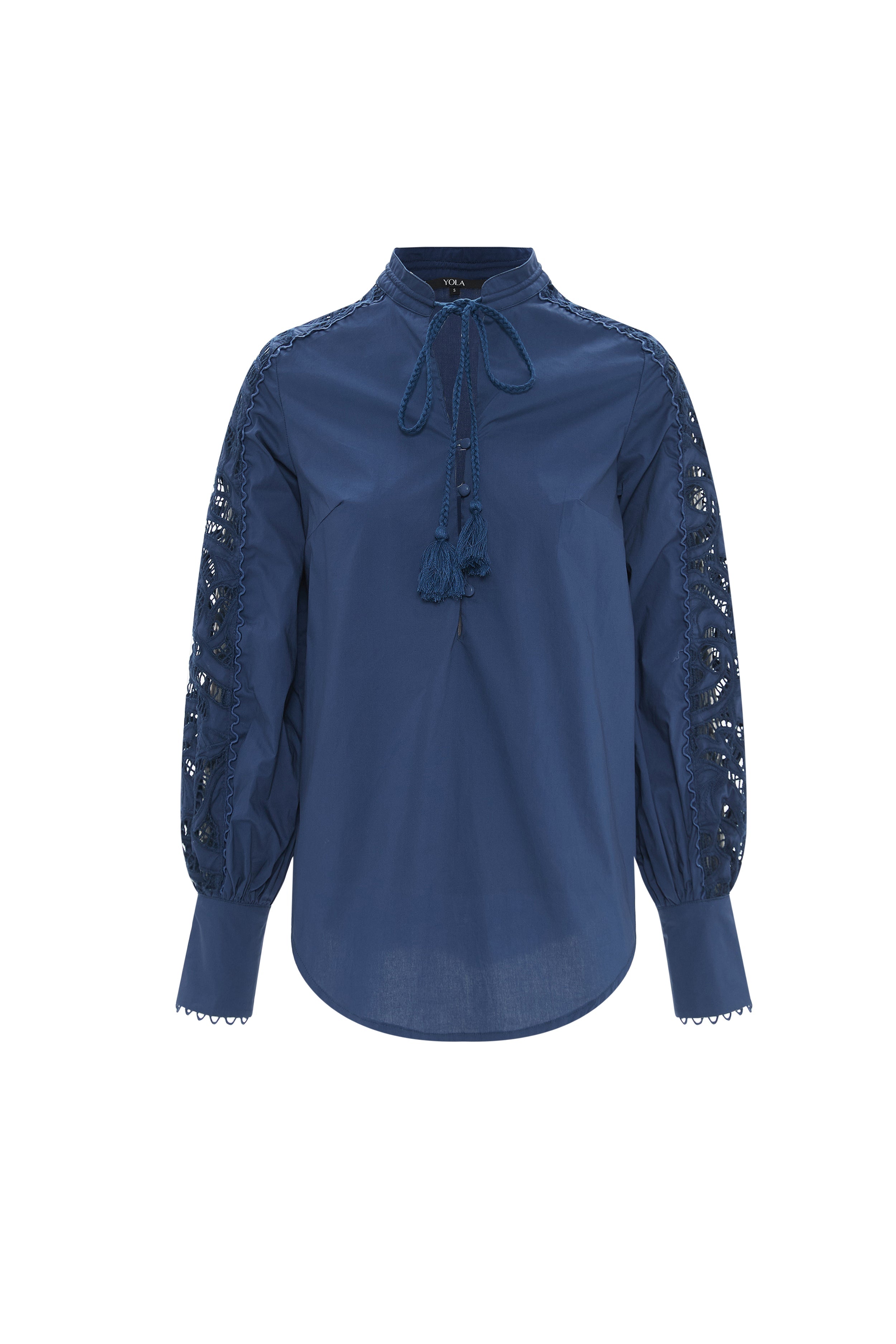 Long sleeve embroidered shirt