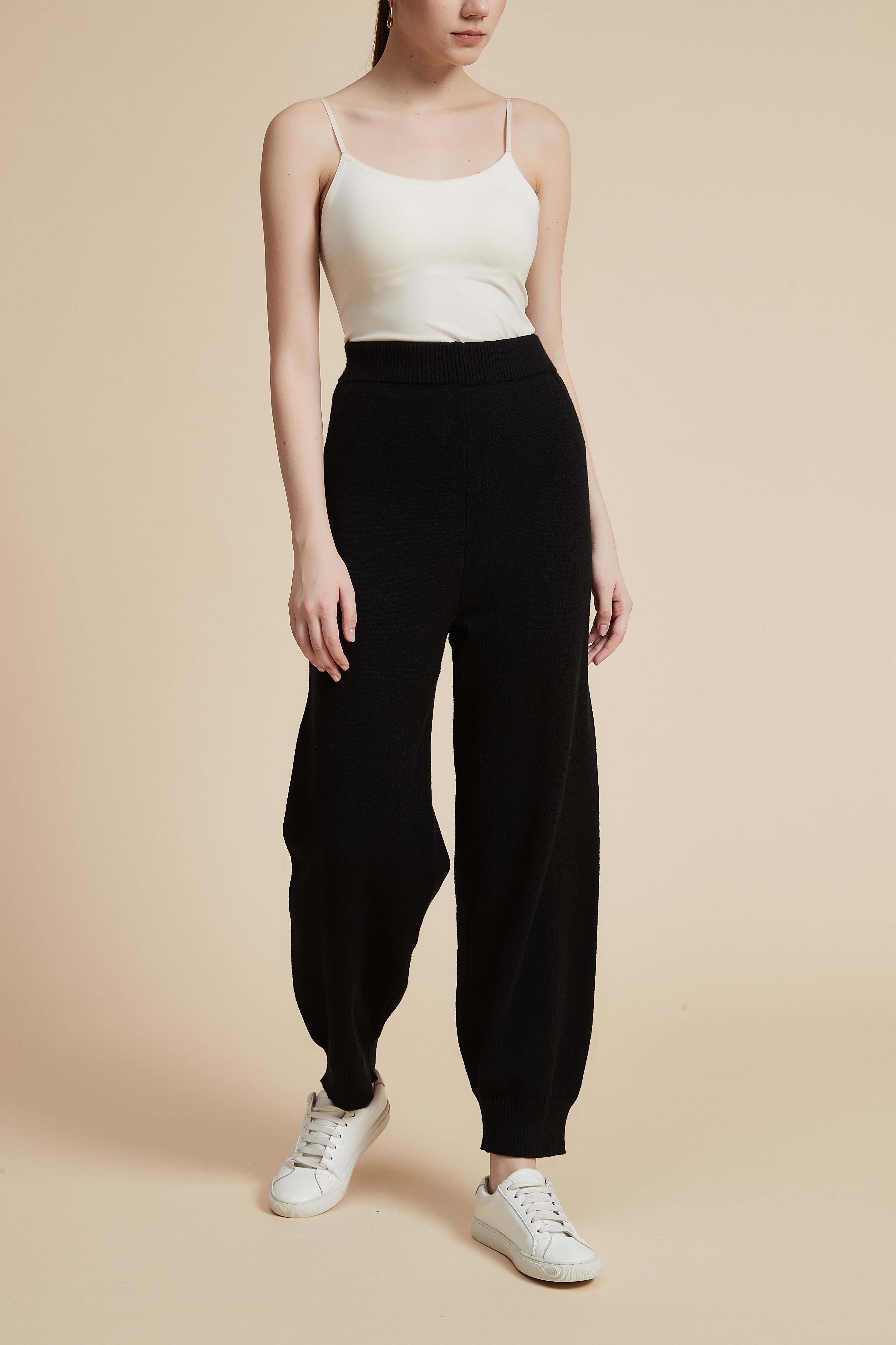 Wide Leg Solid Pants