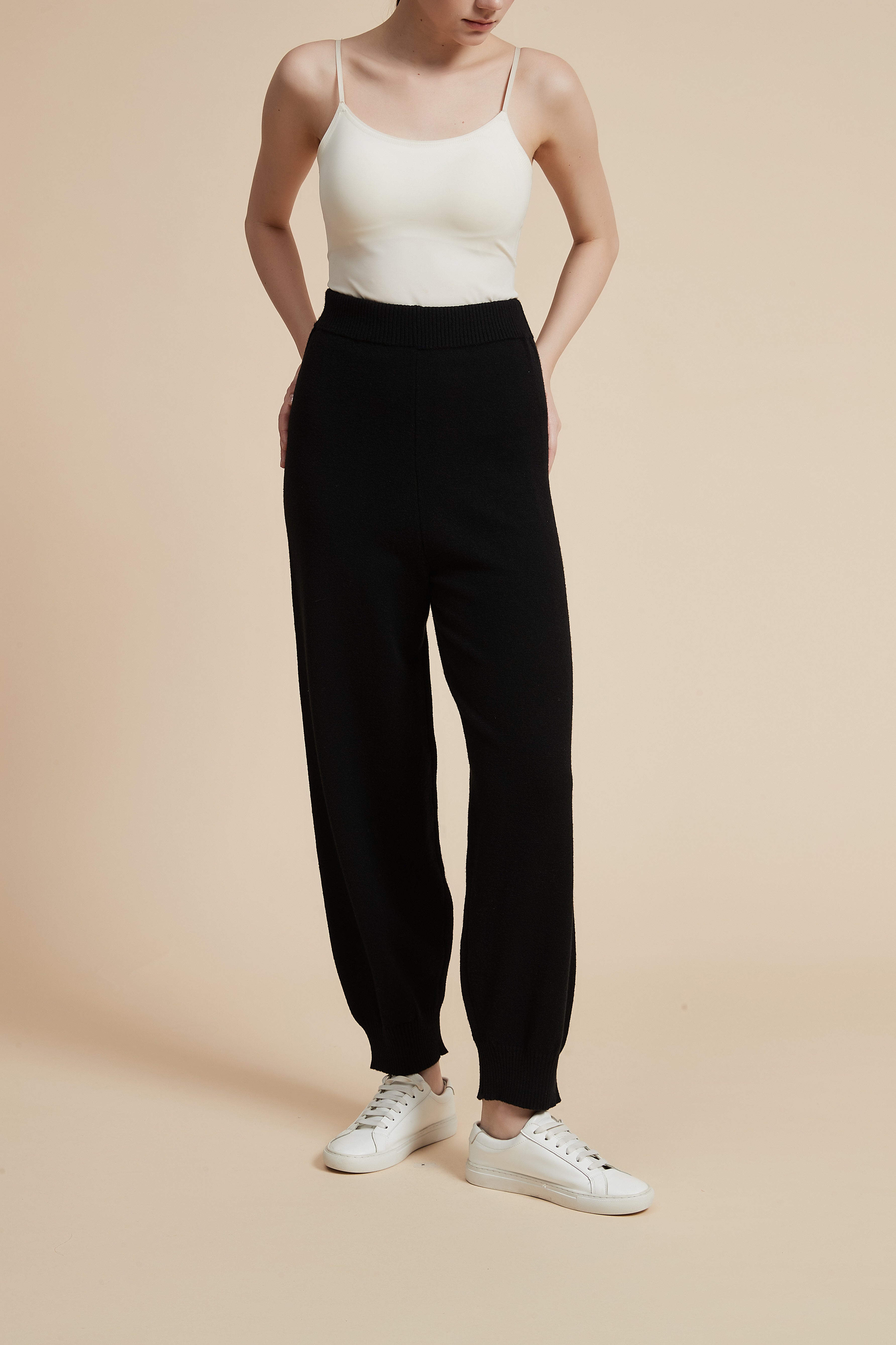 Wide Leg Solid Pants