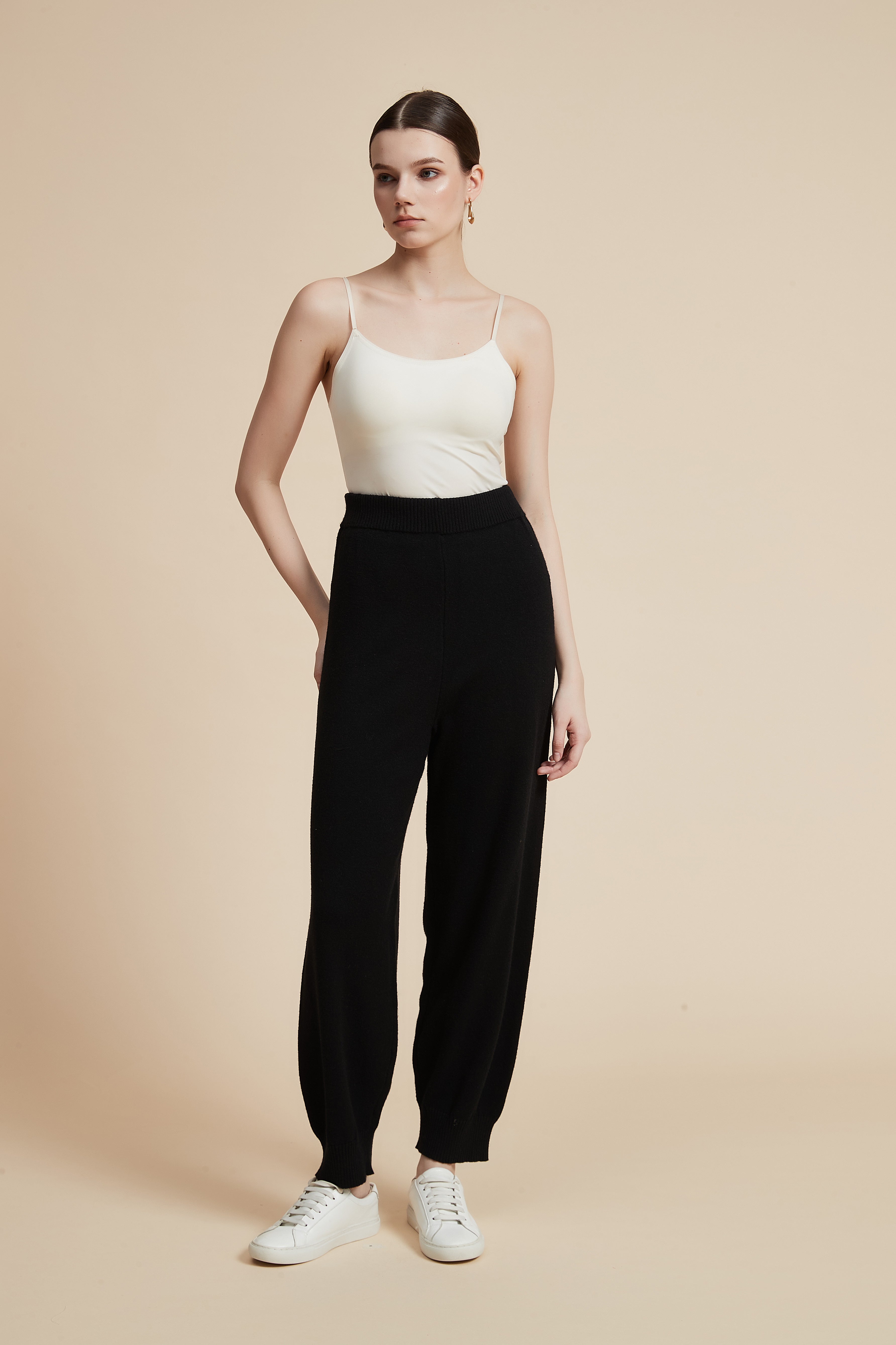 Wide Leg Solid Pants
