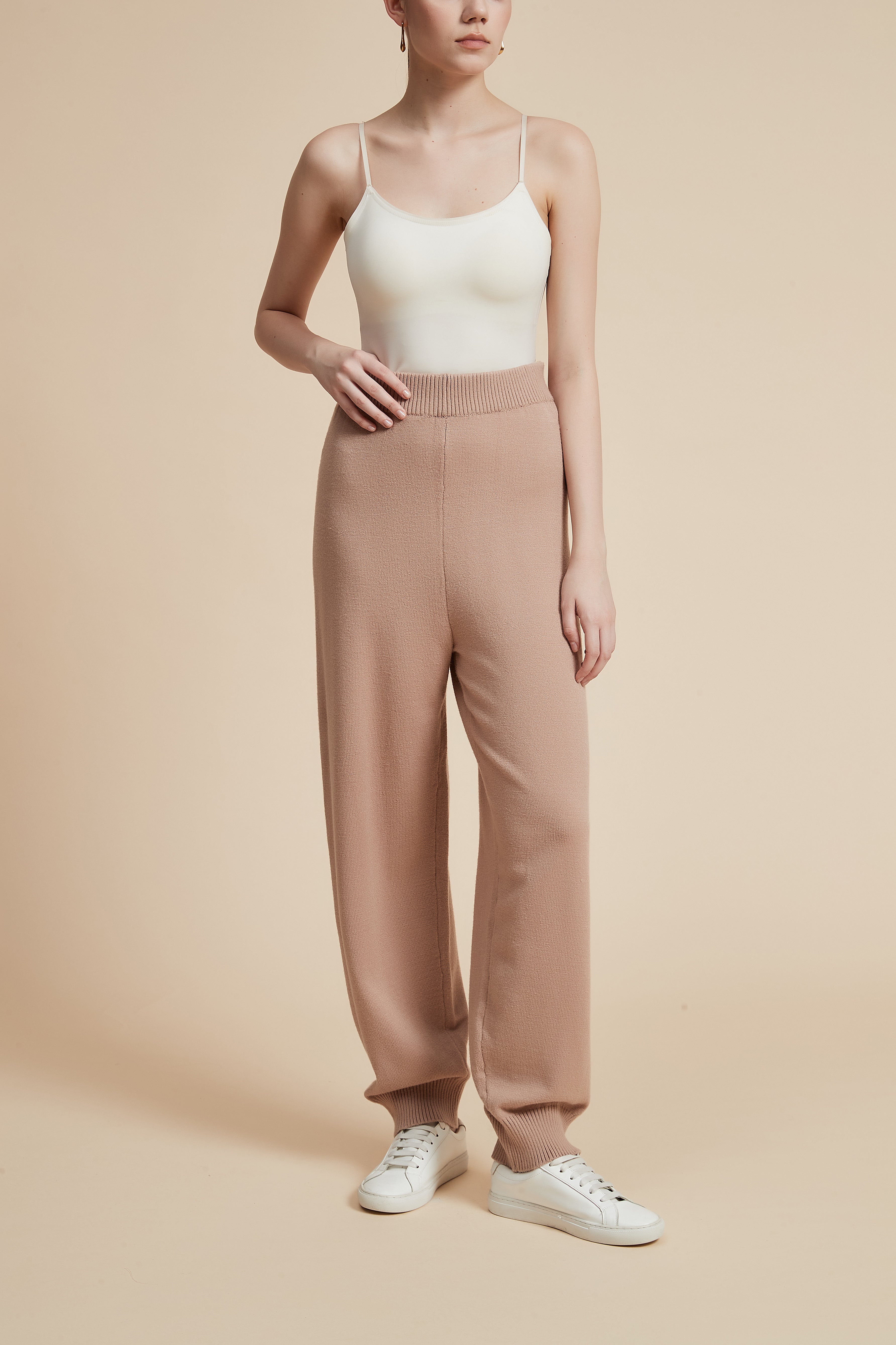 Wide Leg Solid Pants