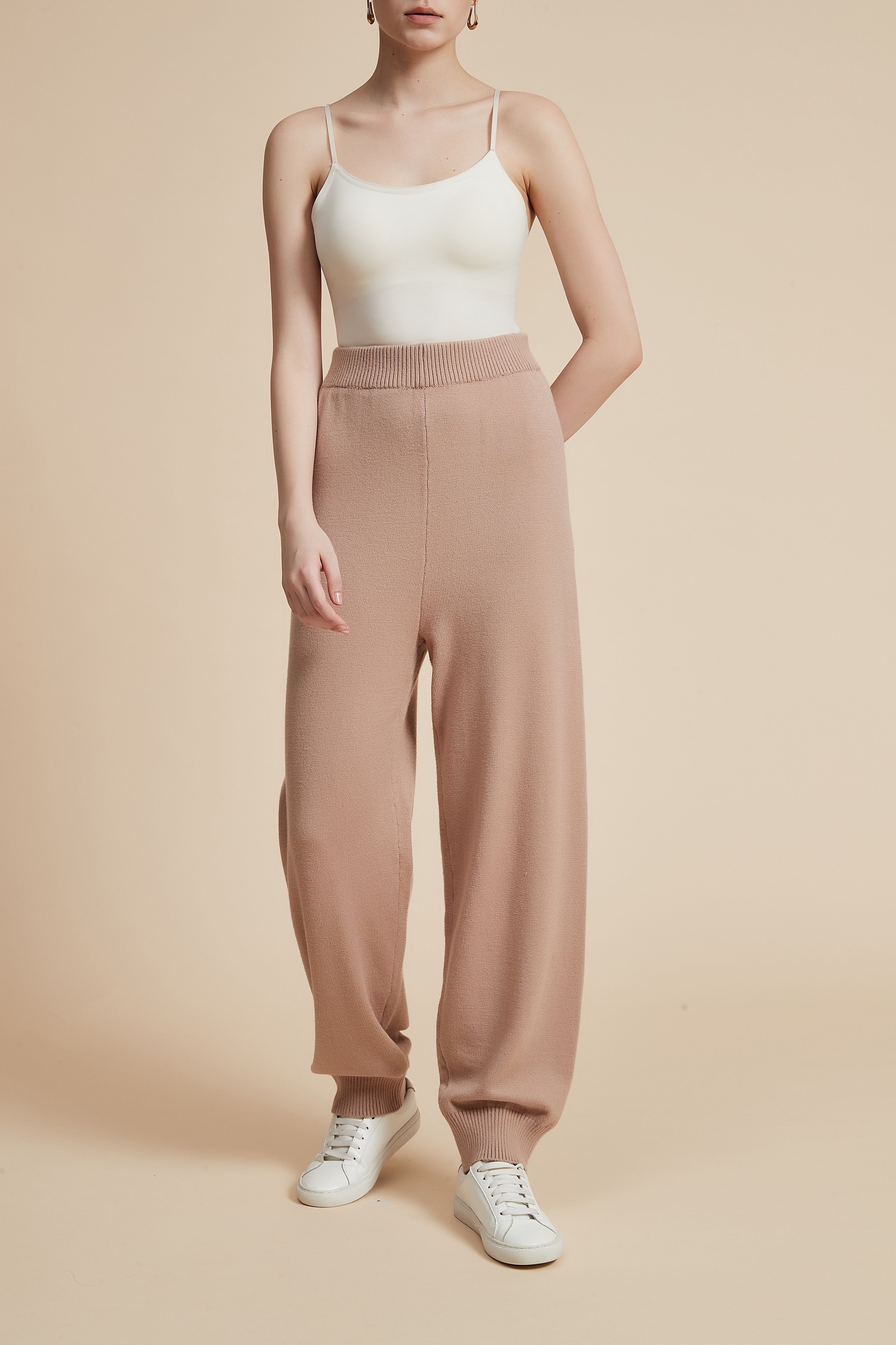 Wide Leg Solid Pants