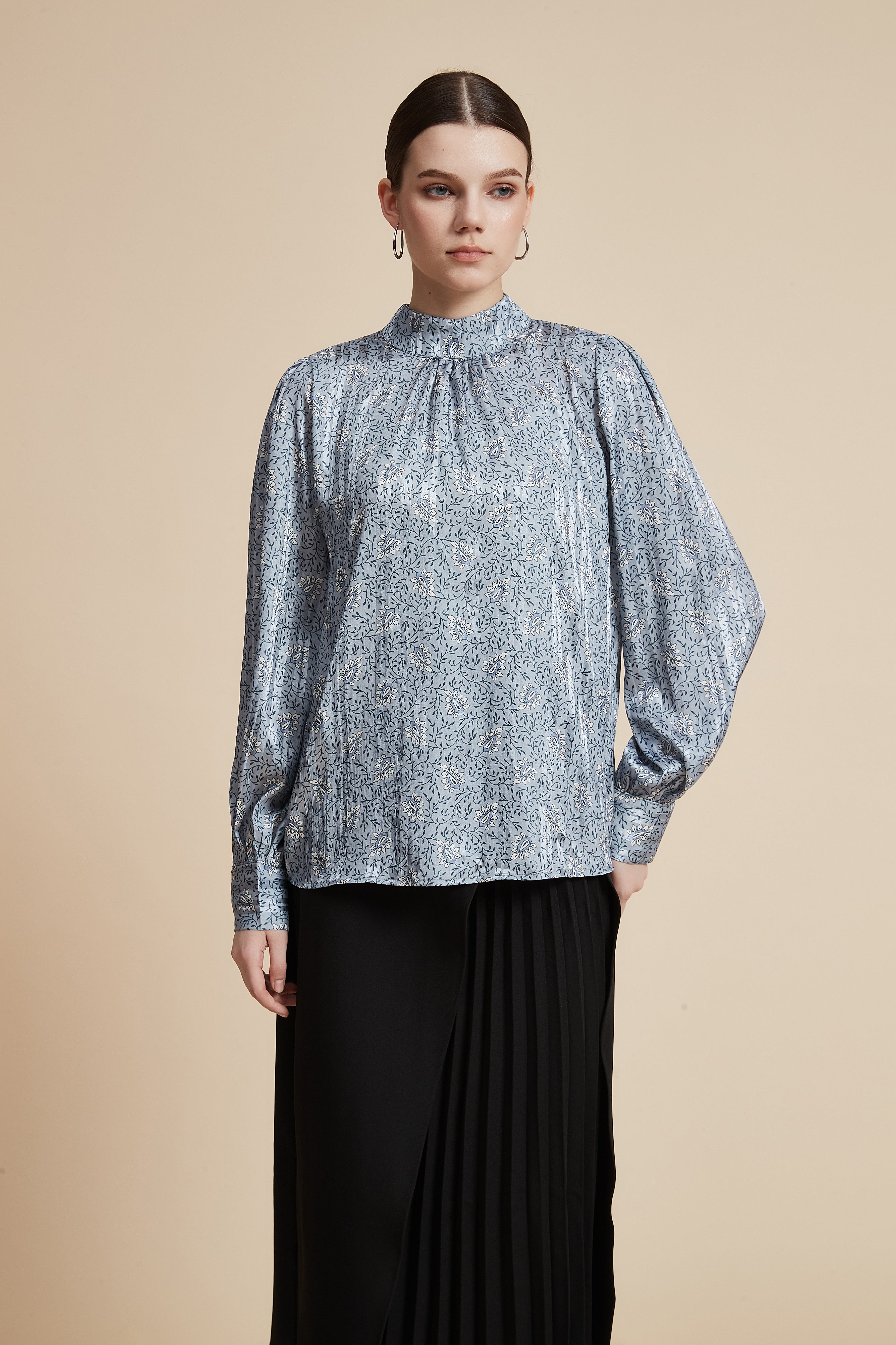 Floral Long Sleeve Blouse