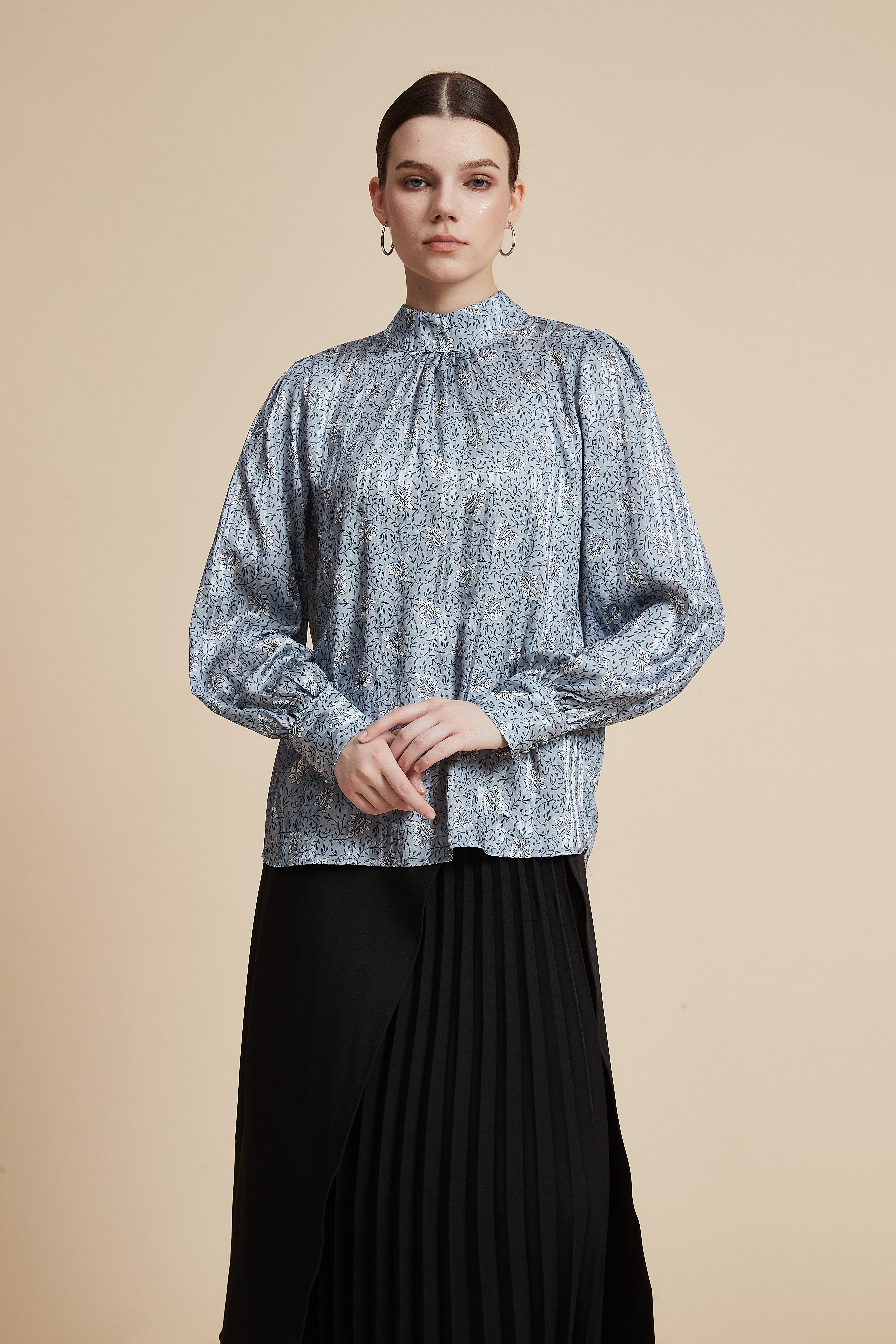 Floral Long Sleeve Blouse