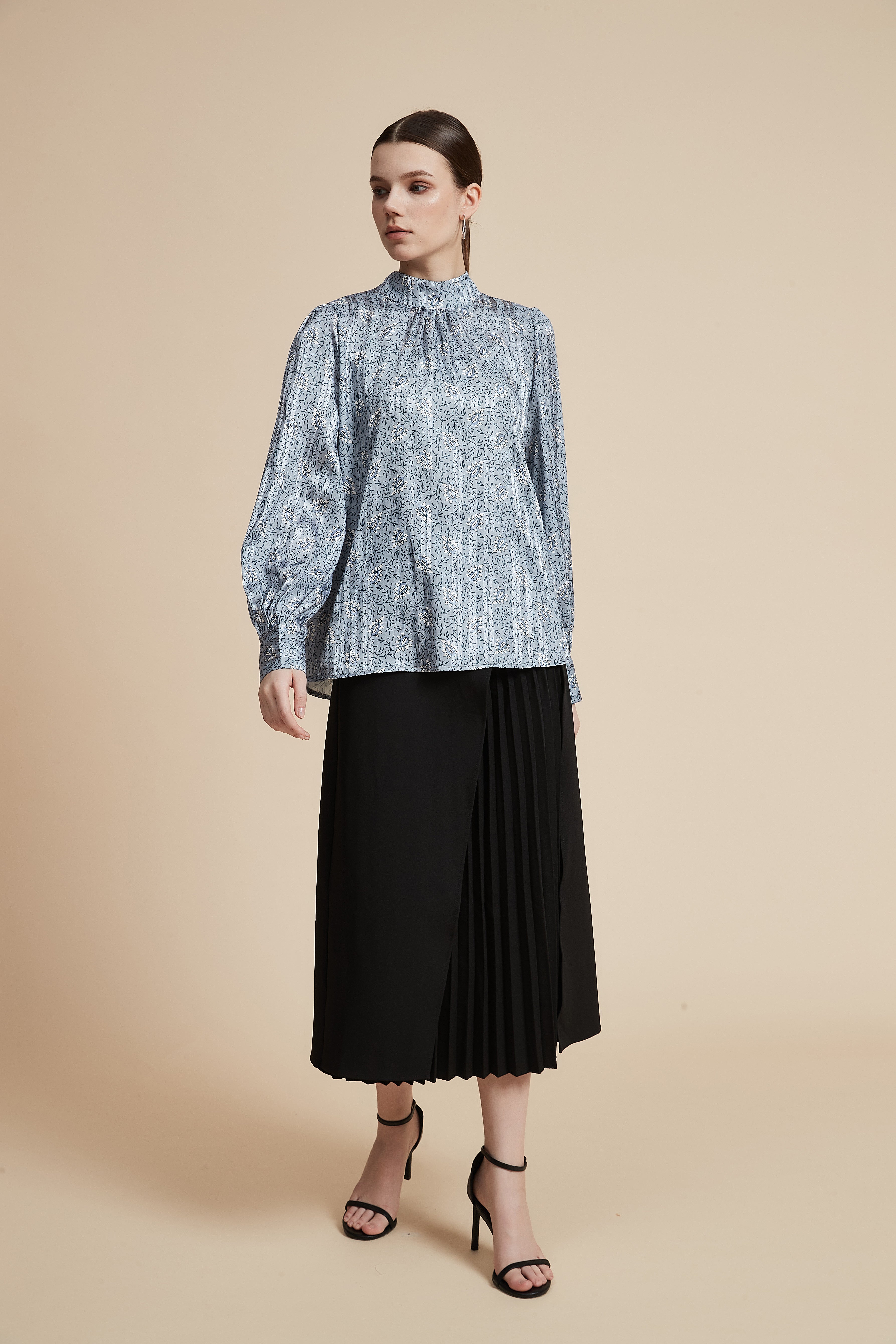 Floral Long Sleeve Blouse