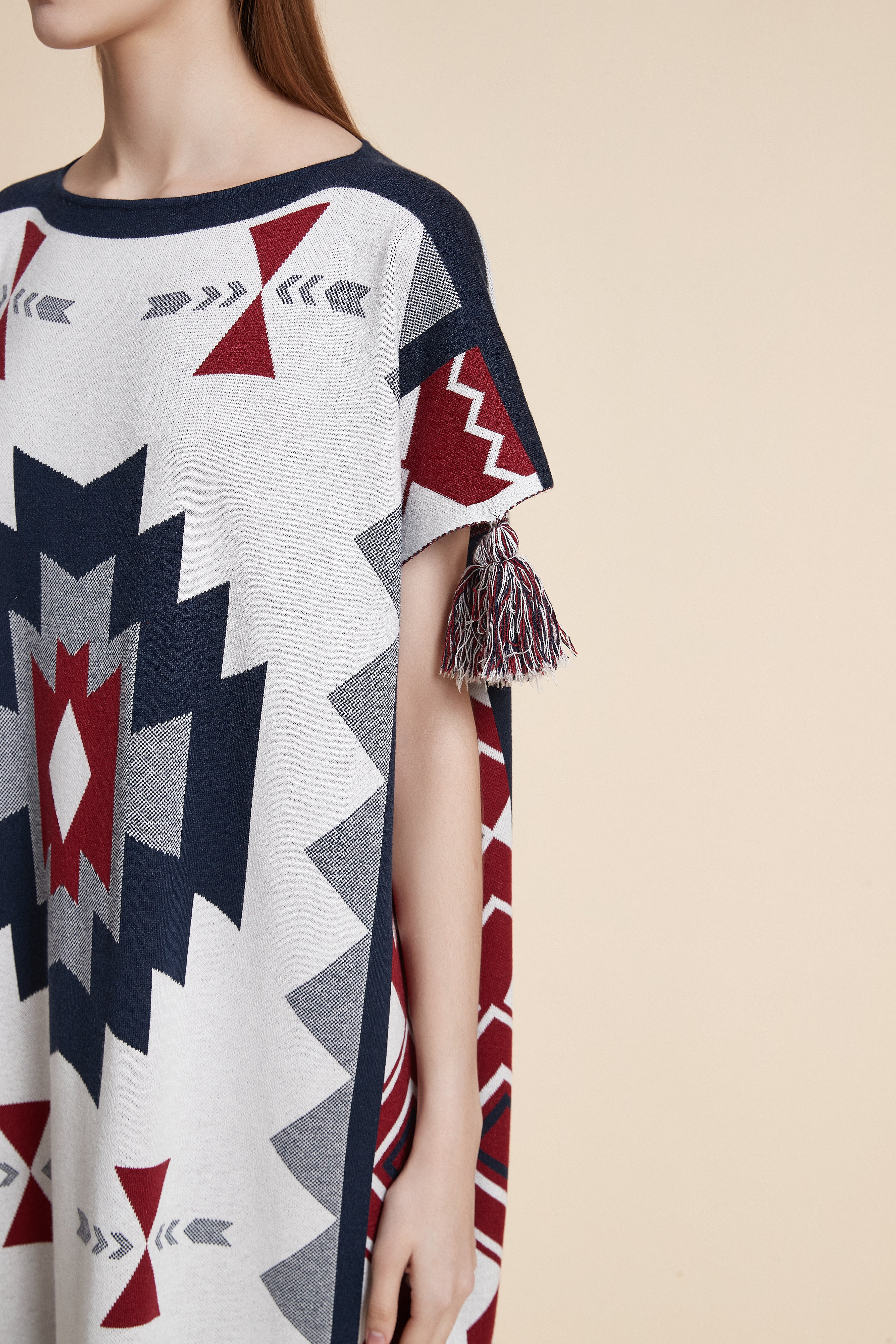 Desert Mosaic Tassel Kaftan