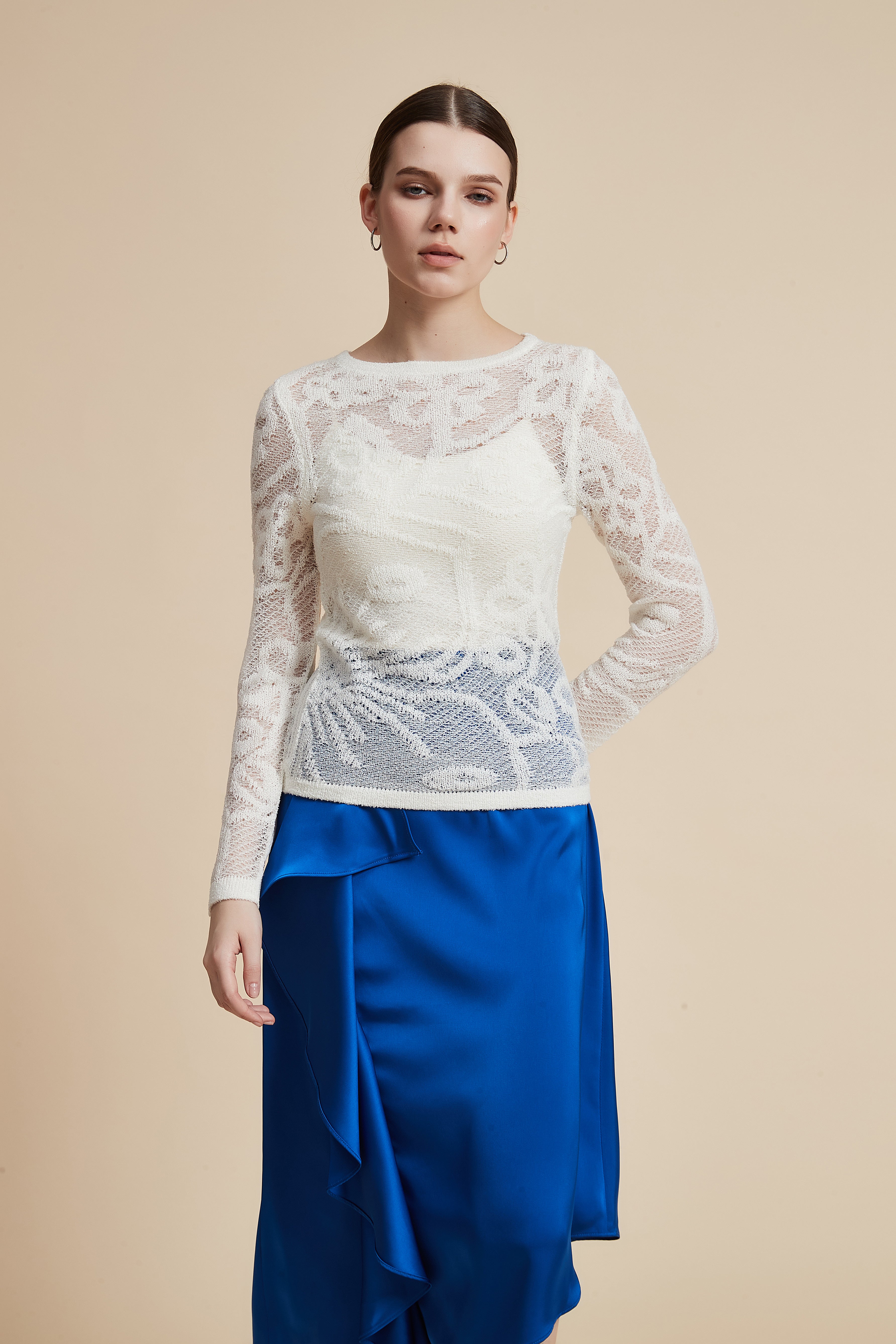 Crochet Waist-Length Sweater