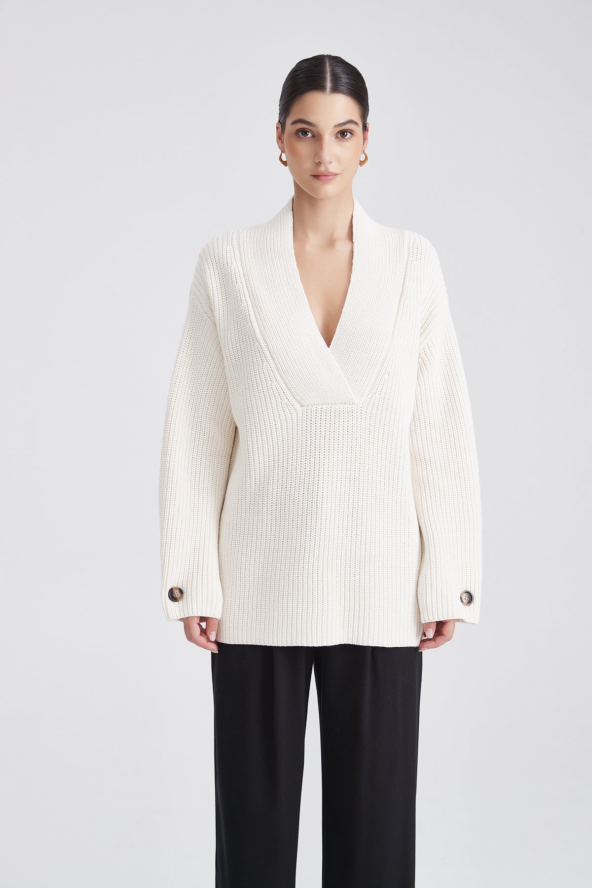 Ribbed Winter Long-Sleeve Top