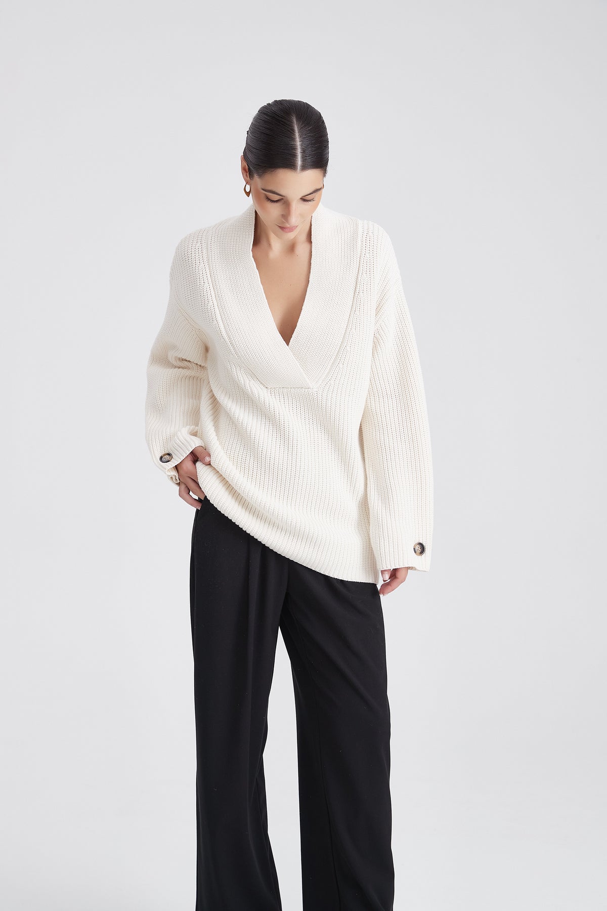 Ribbed Winter Long-Sleeve Top