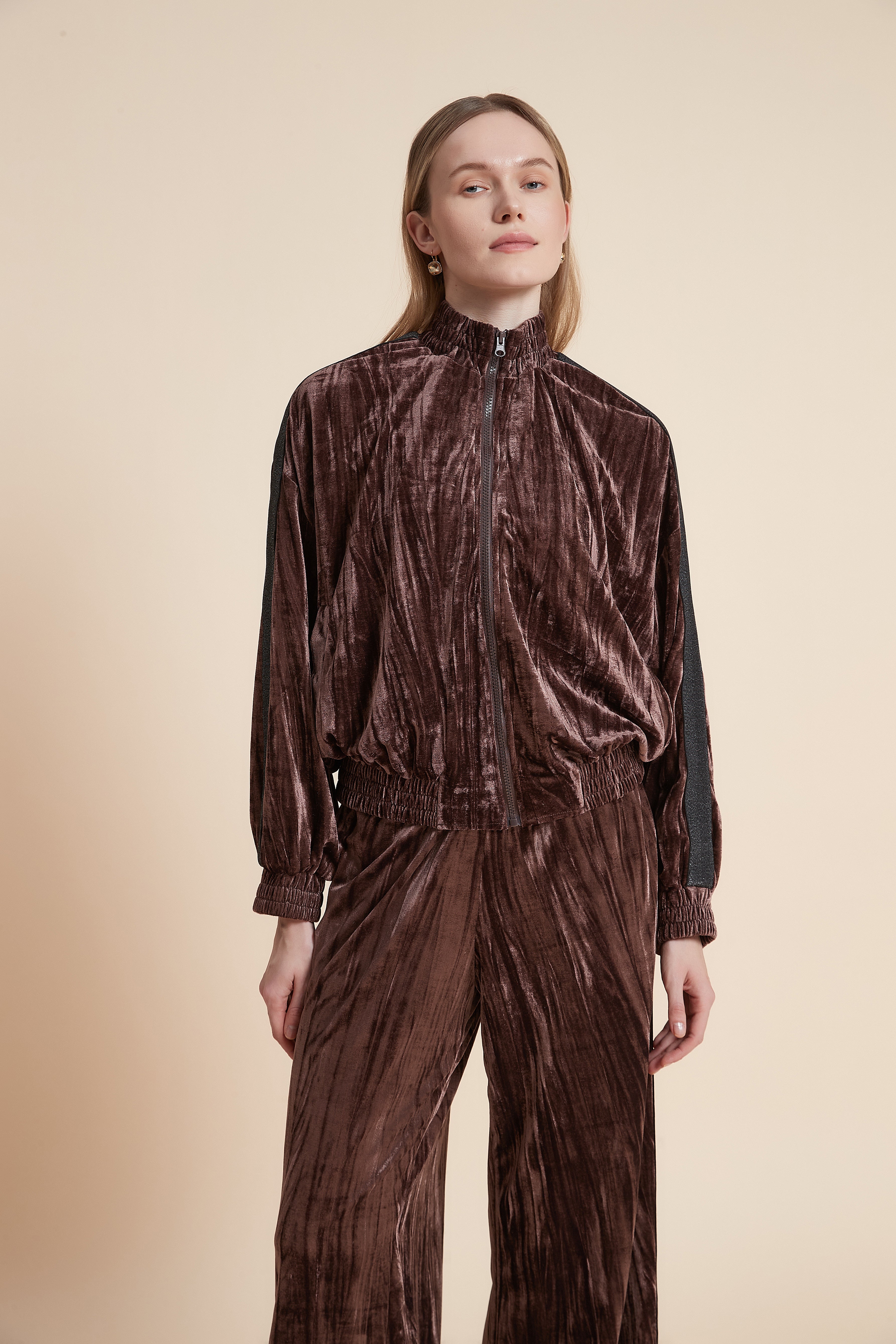 Waist-Length Zip-Up Jacket