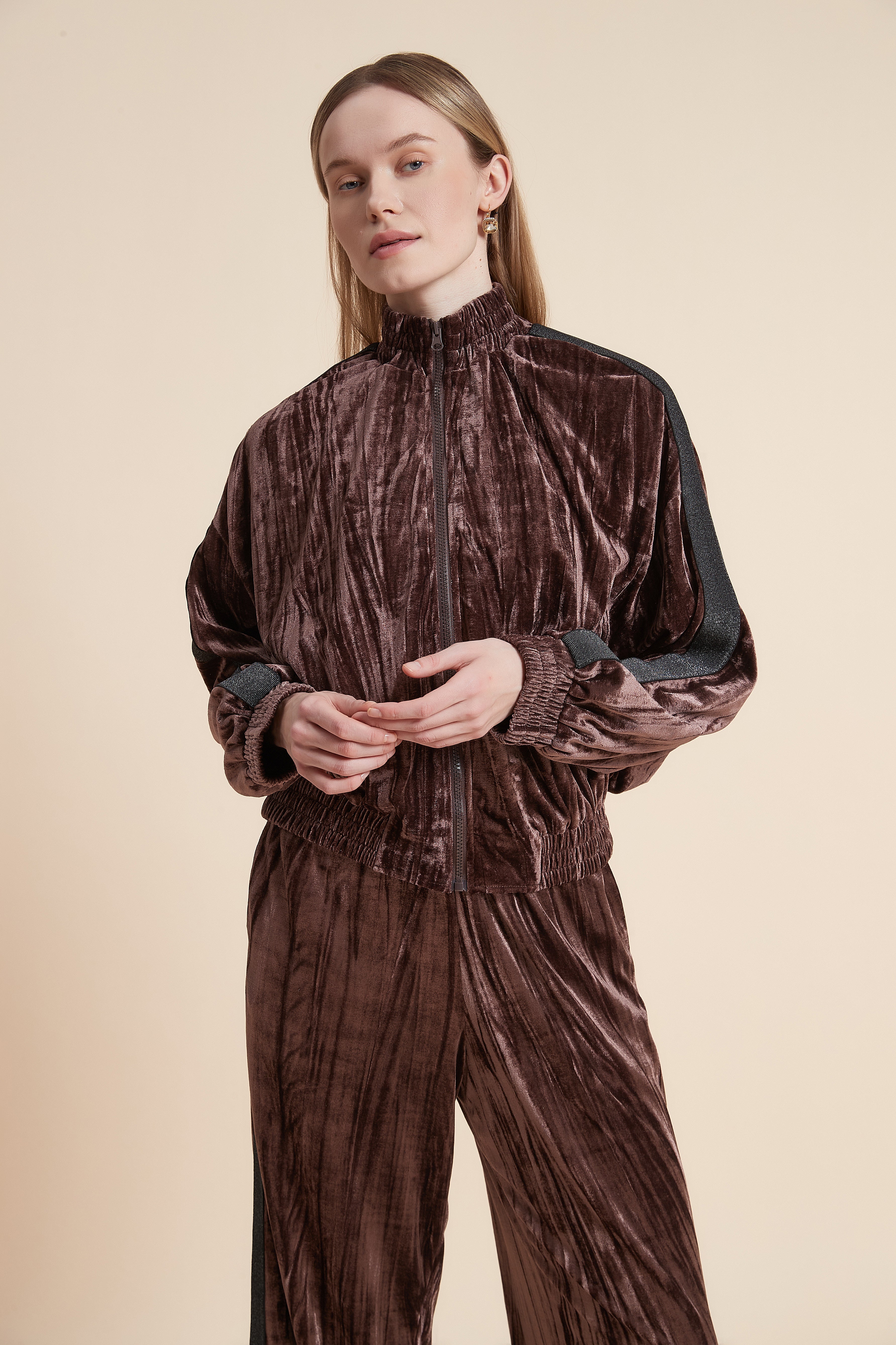 Waist-Length Zip-Up Jacket