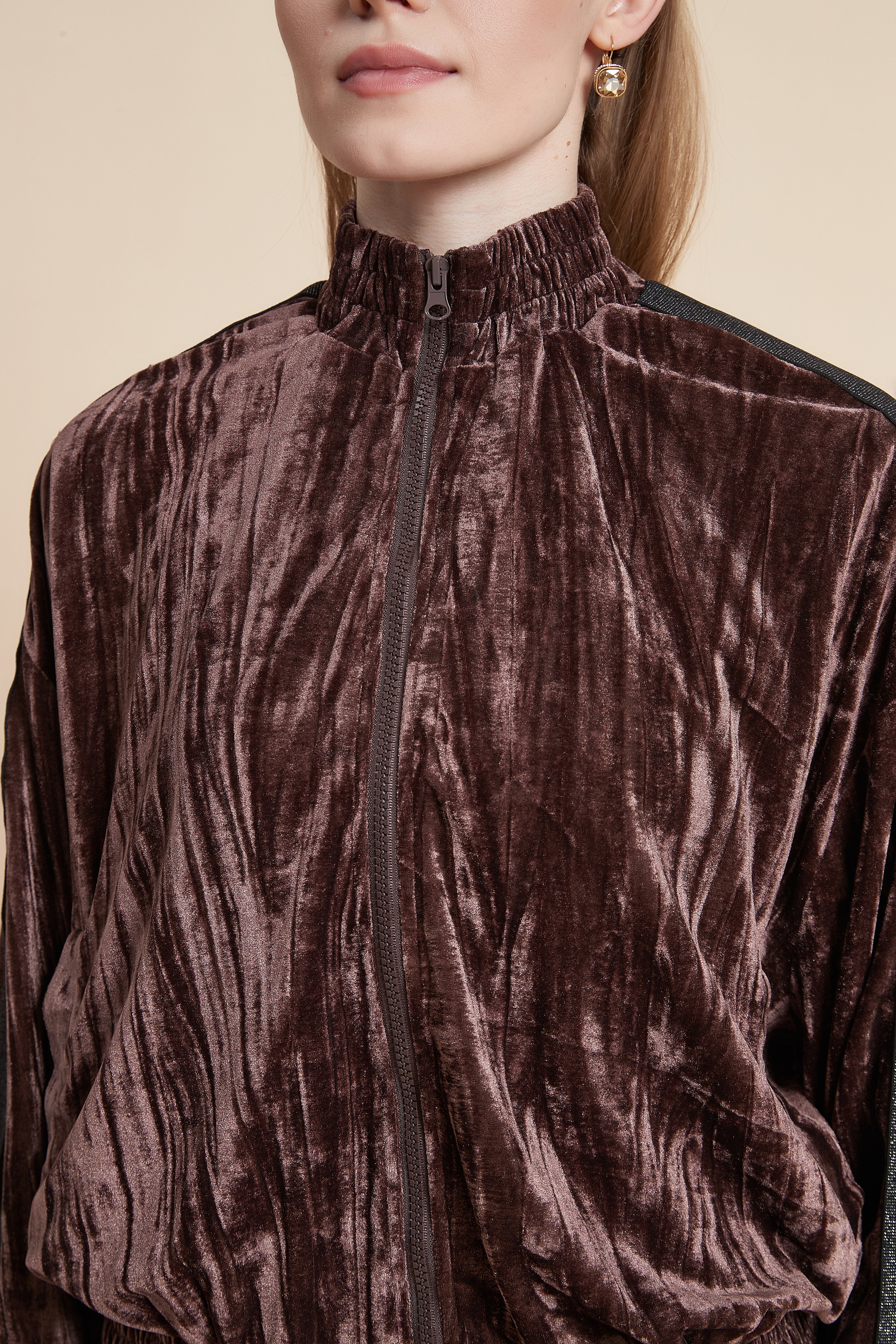 Waist-Length Zip-Up Jacket