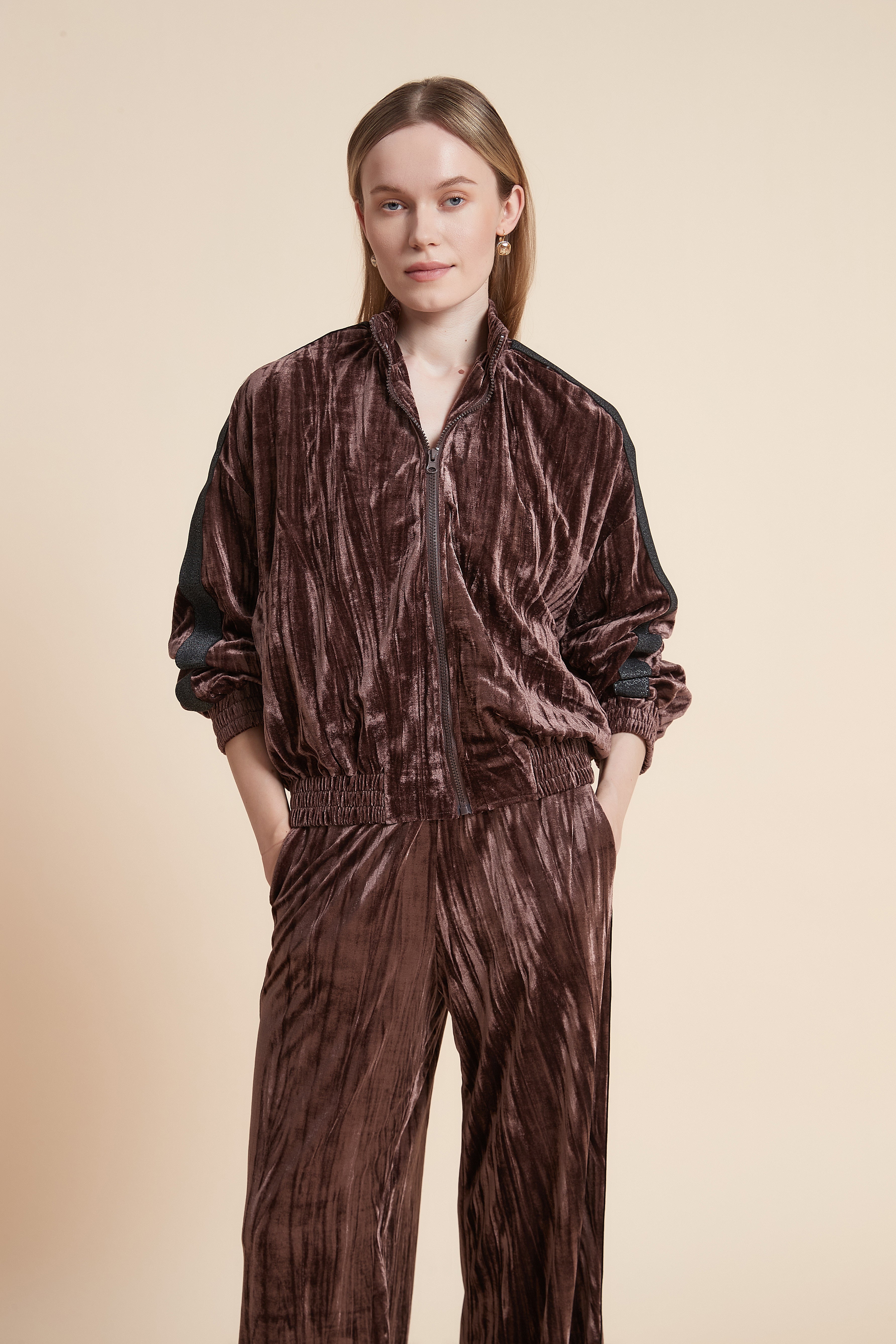 Waist-Length Zip-Up Jacket